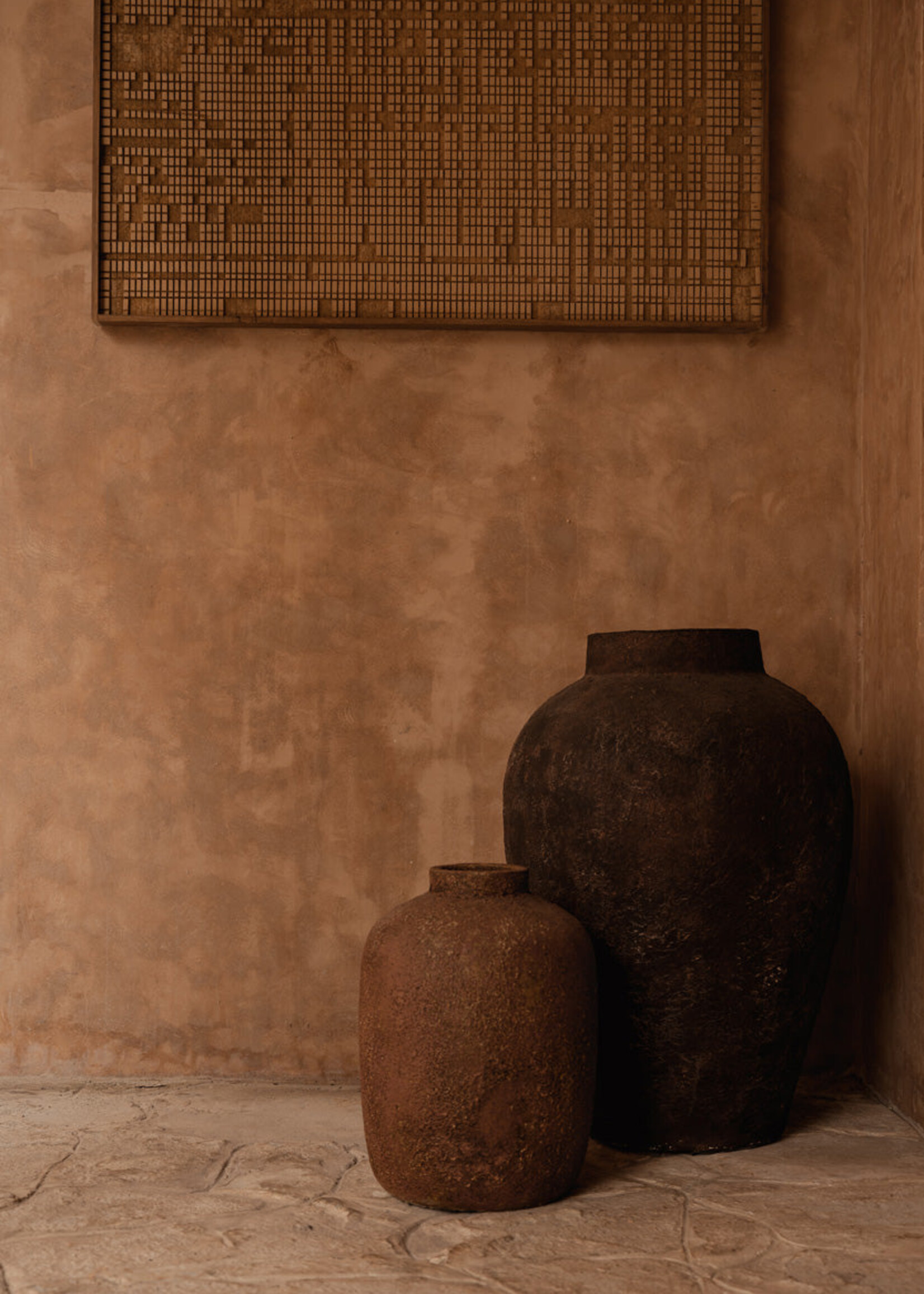 Bazar Bizar Antwerp The Volcanic Vase - Burgundy - XXL