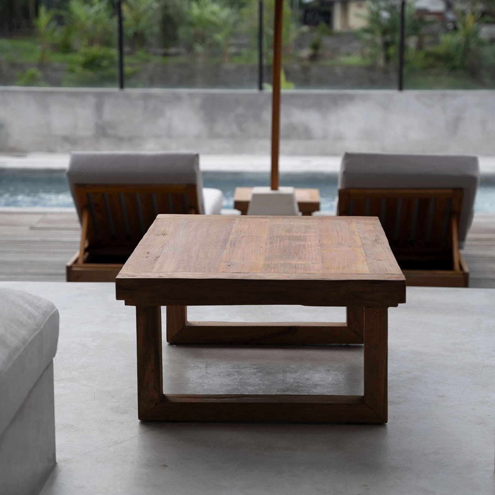 Bazar Bizar Antwerp The Reclaimed Teak Coffee Table - Natural