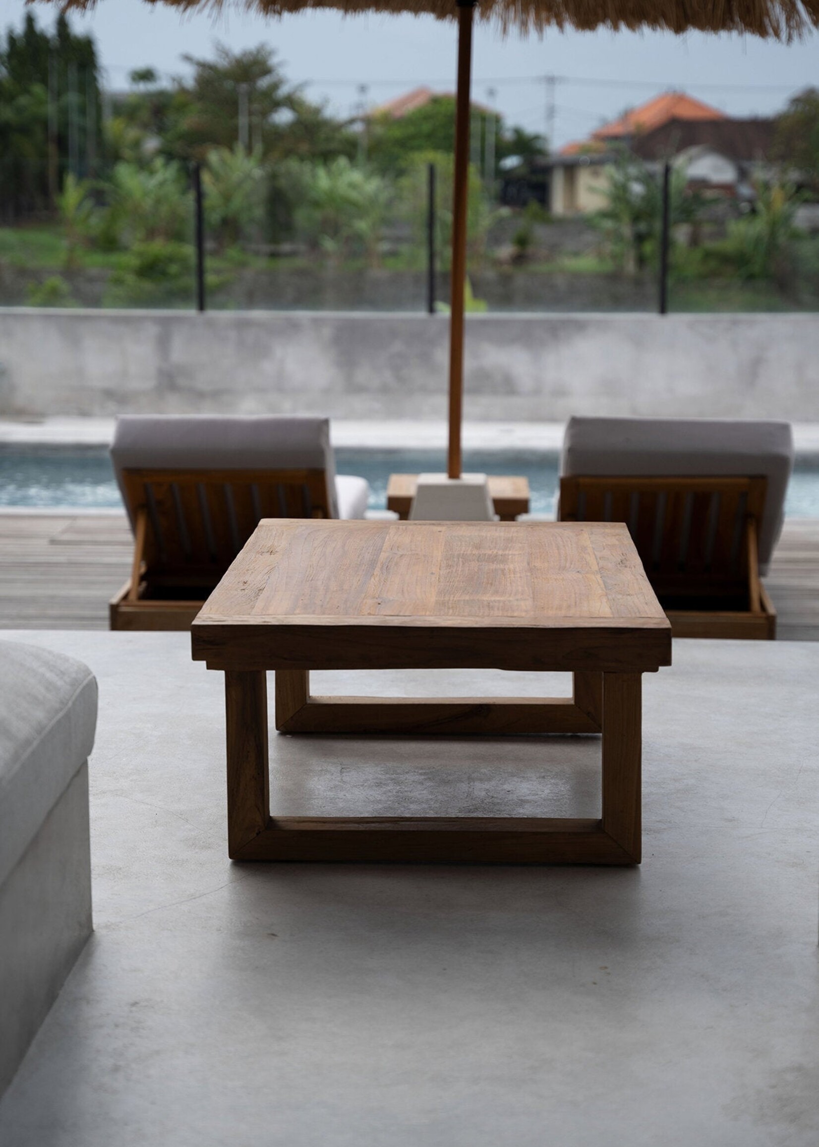 Bazar Bizar Antwerp The Reclaimed Teak Coffee Table - Natural