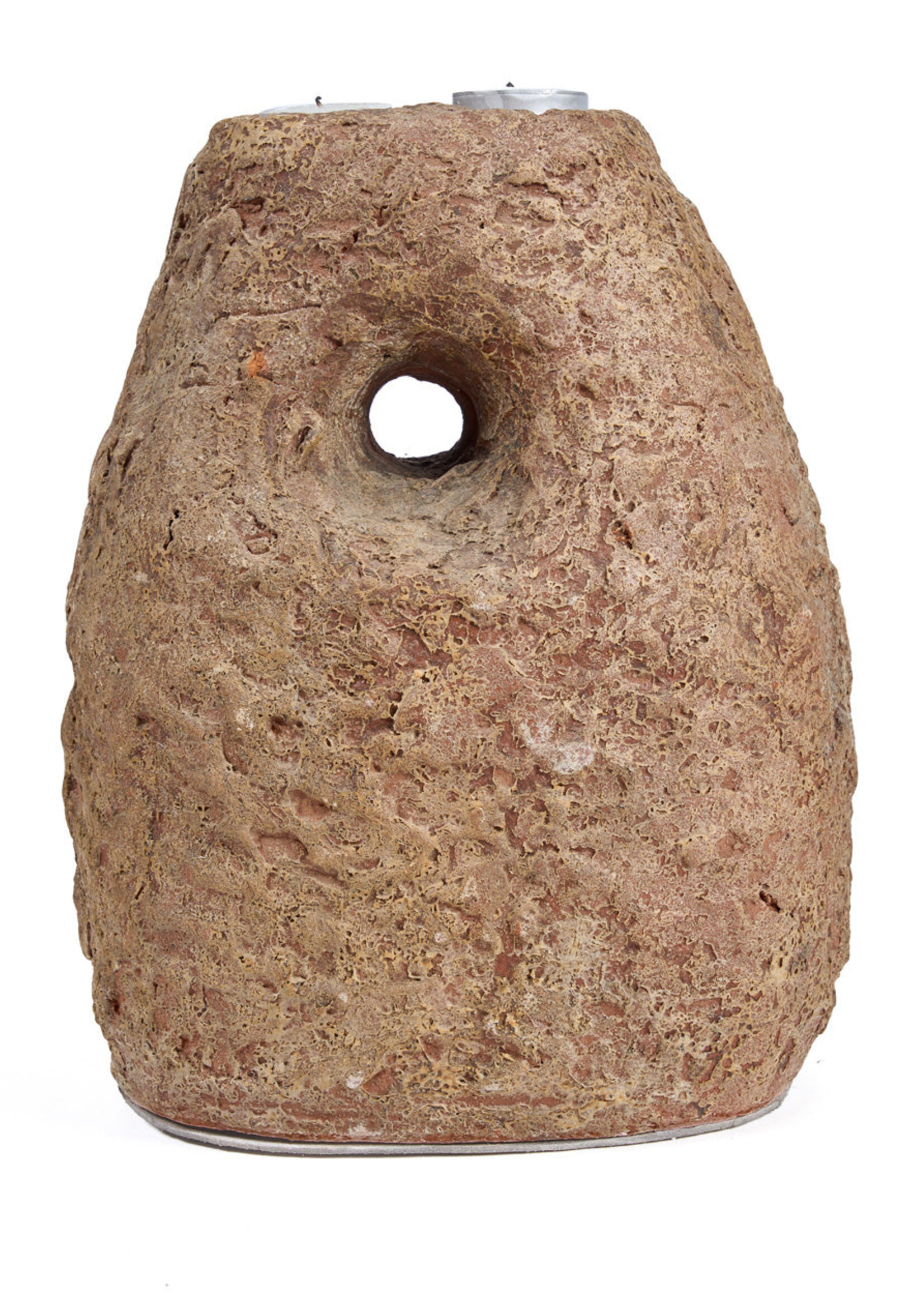 Bazar Bizar Antwerp The Terra Totem Candle Holder - Brown