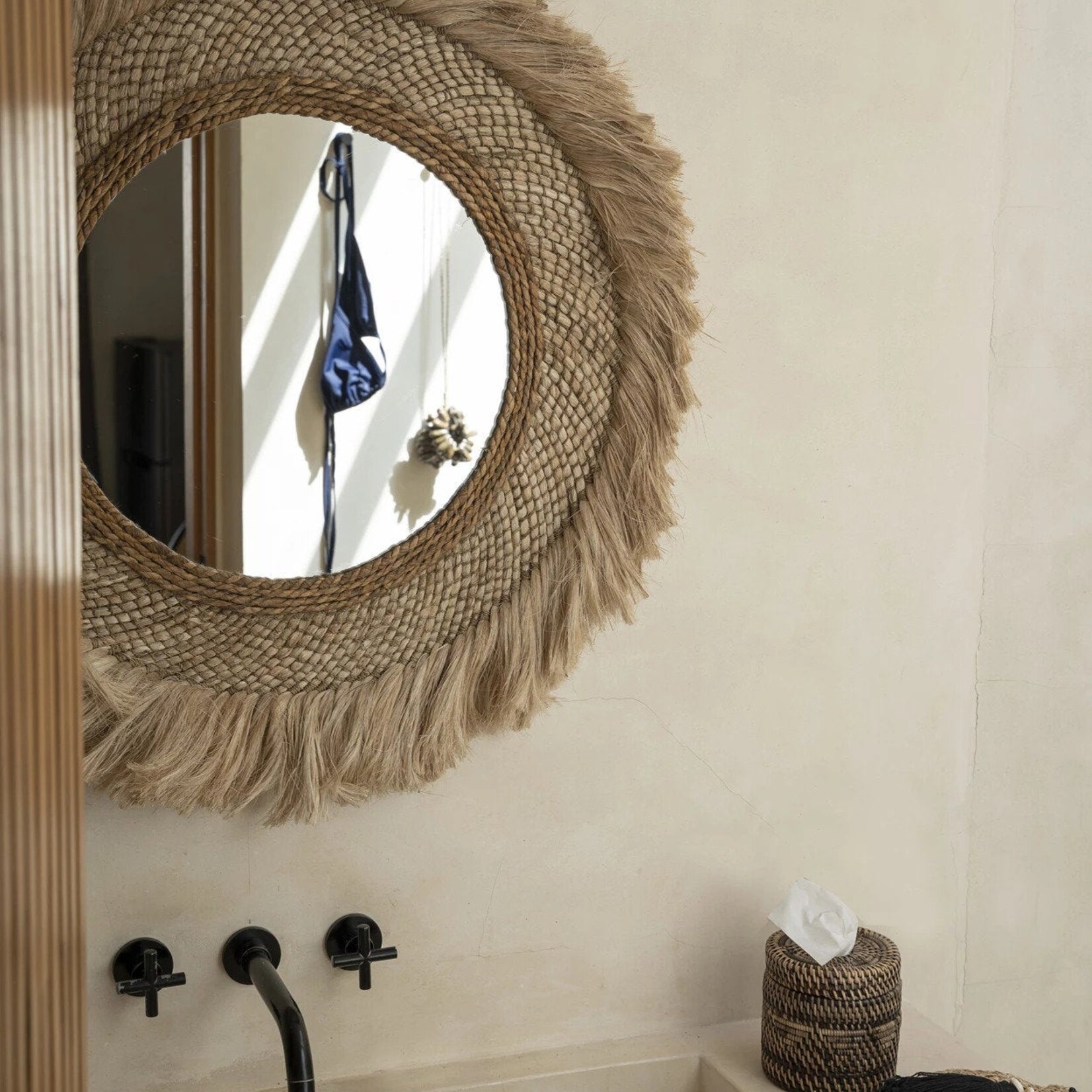 Bazar Bizar Antwerp The Capri Mirror - Natural - L