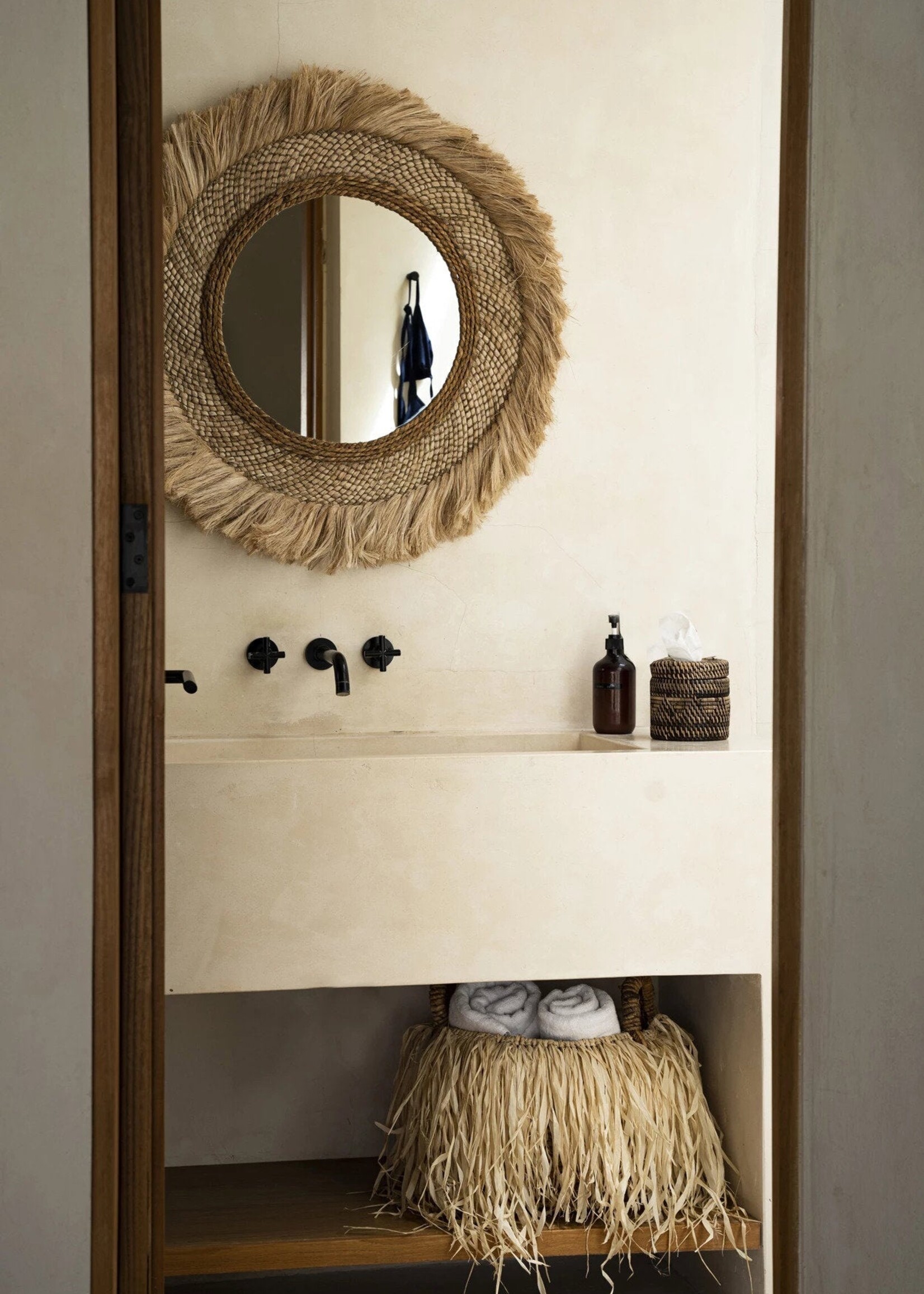 Bazar Bizar Antwerp The Capri Mirror - Natural - L