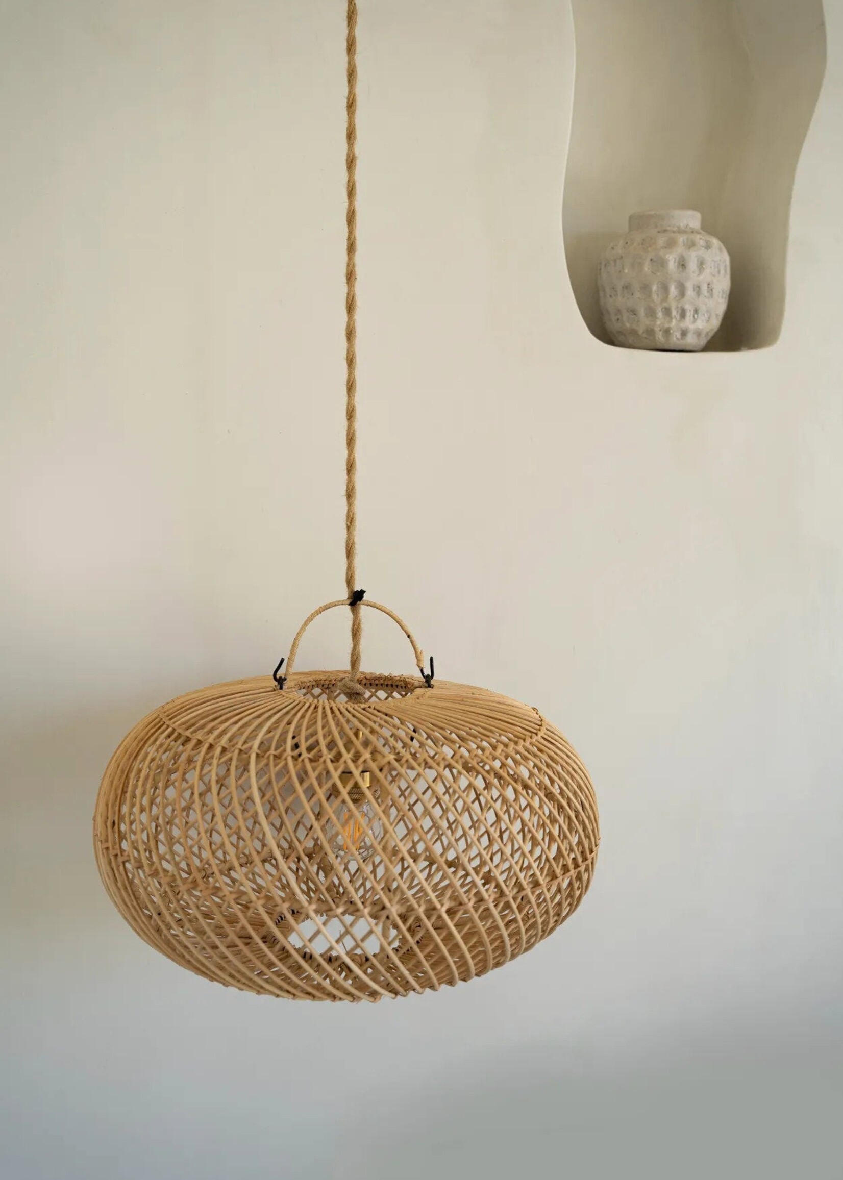 Bazar Bizar Antwerp The Wholly Pendant - Natural - S