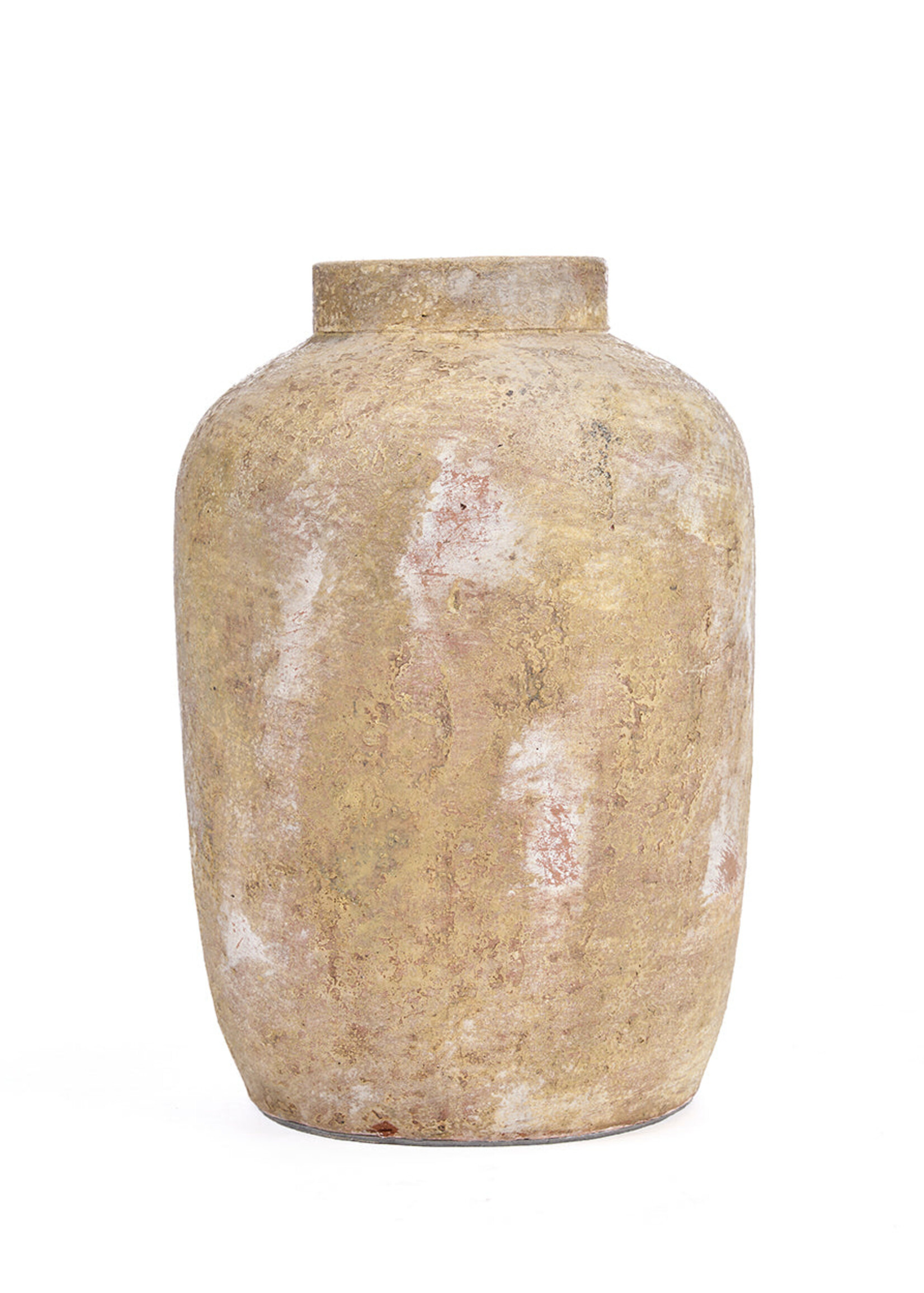 Bazar Bizar Antwerp The Clay Echo Vase - Cream - M