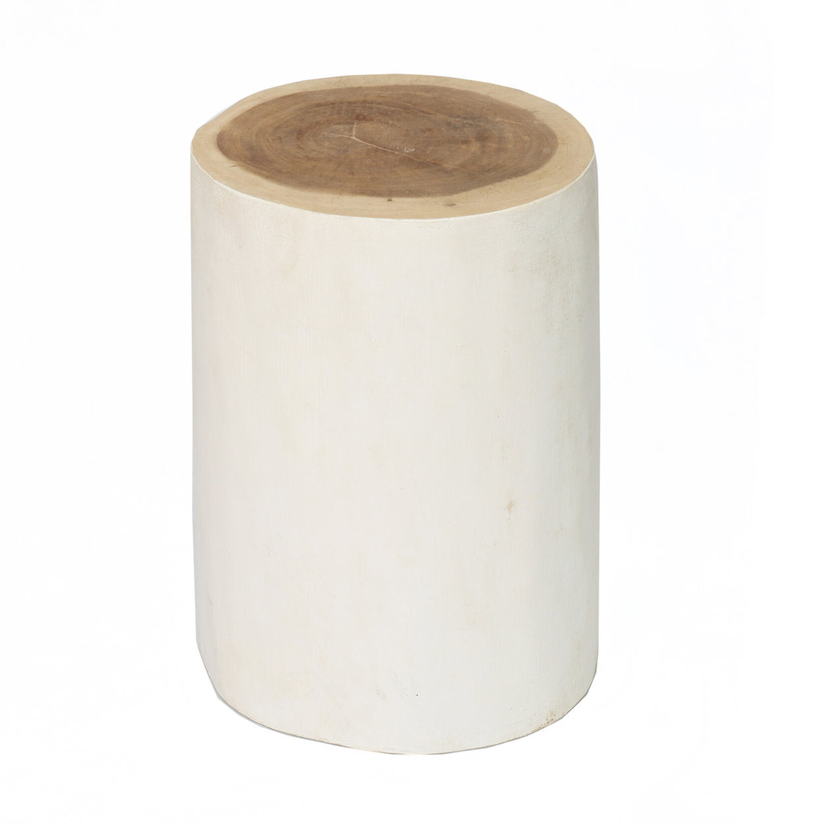 Bazar Bizar Antwerp The Tribe Stool - Natural White