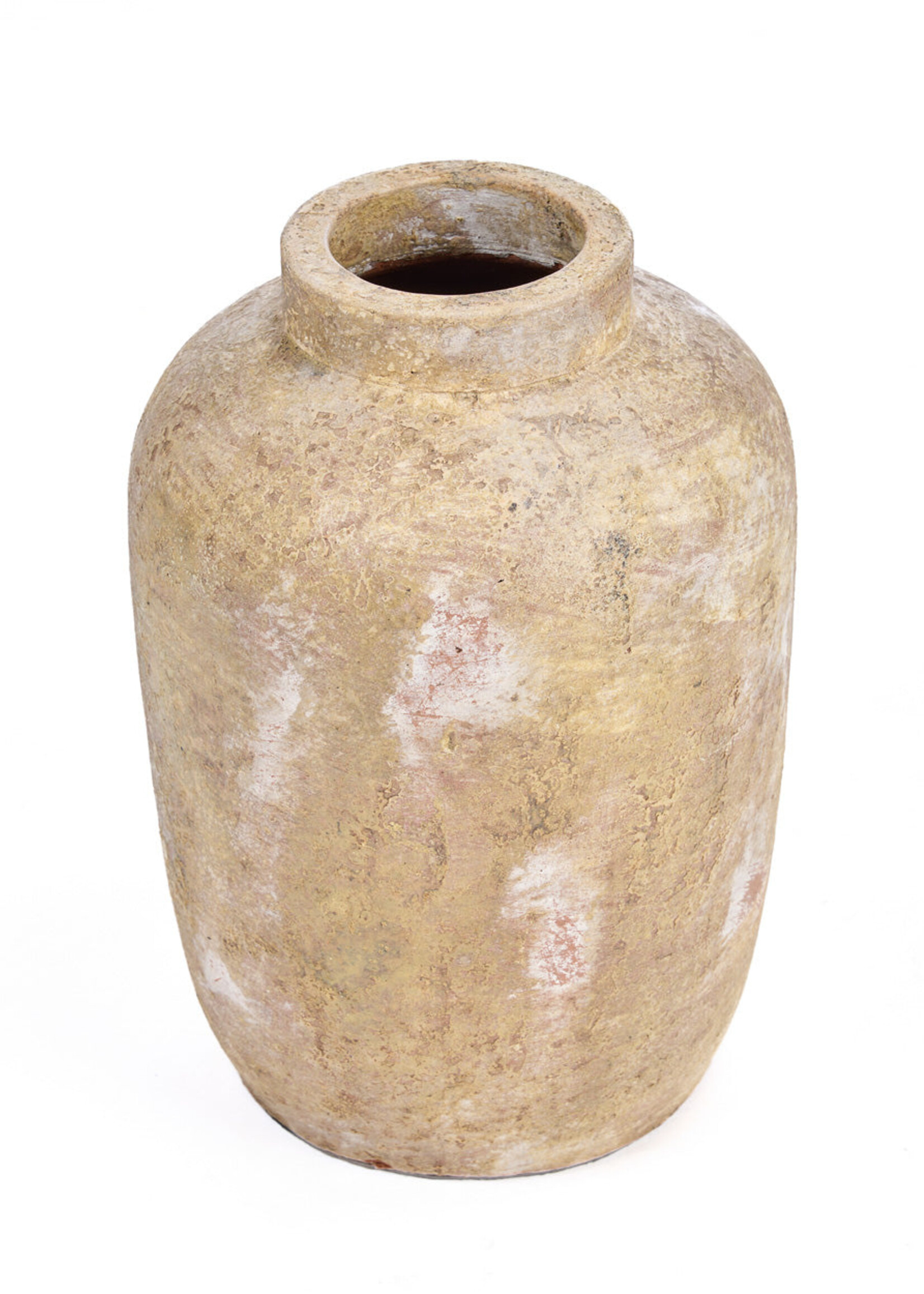Bazar Bizar Antwerp The Clay Echo Vase - Cream - M