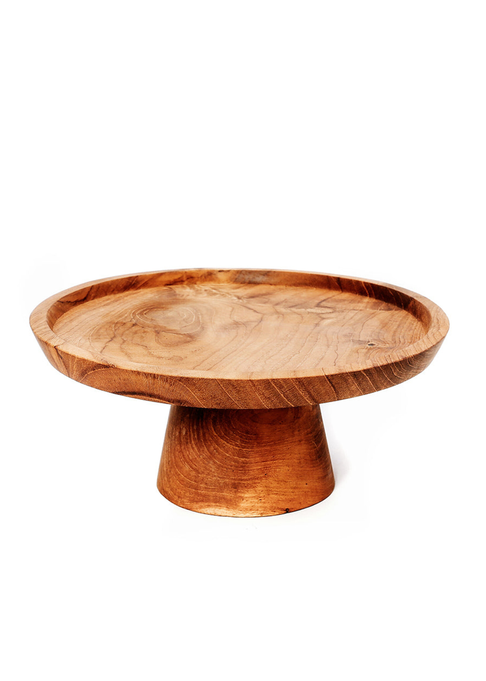 Bazar Bizar Antwerp The Teak Root Cake Dish - S