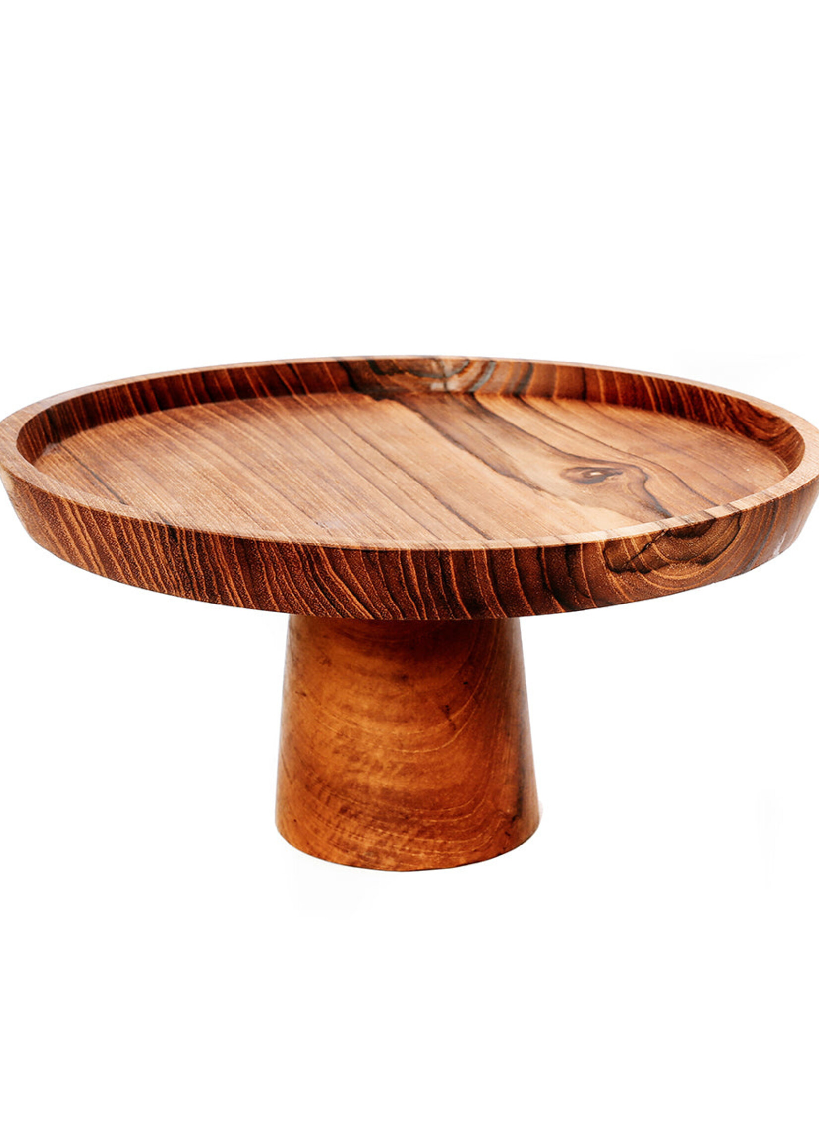 Bazar Bizar Antwerp The Teak Root Cake Dish - M
