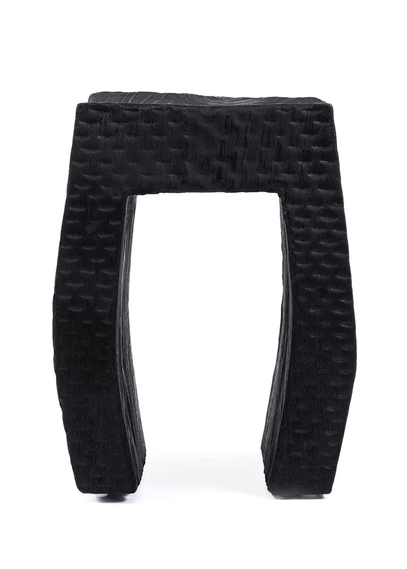 Bazar Bizar Antwerp The Montano Stool - Black