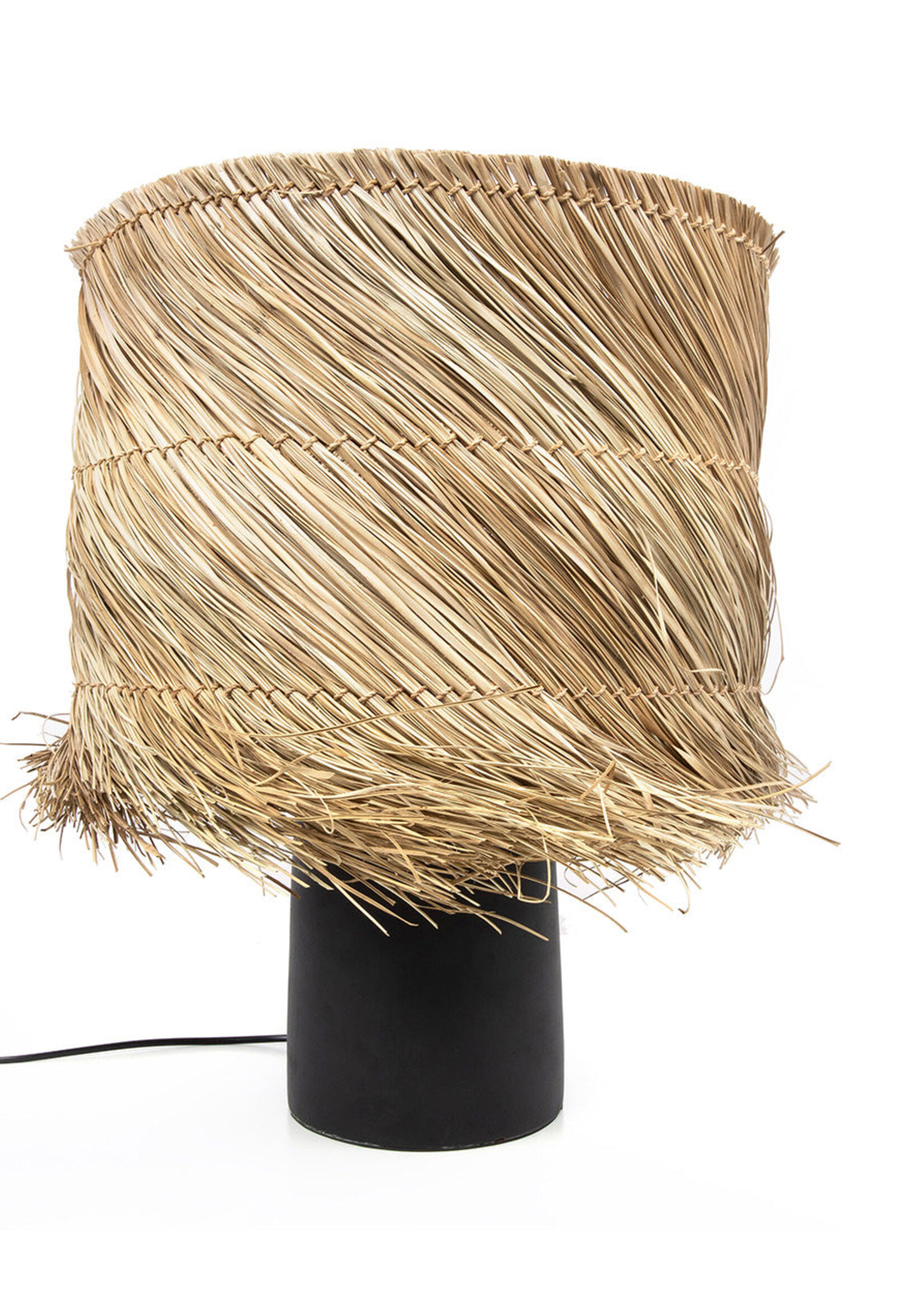 Bazar Bizar Antwerp The Pandan Table Lamp - Black Natural