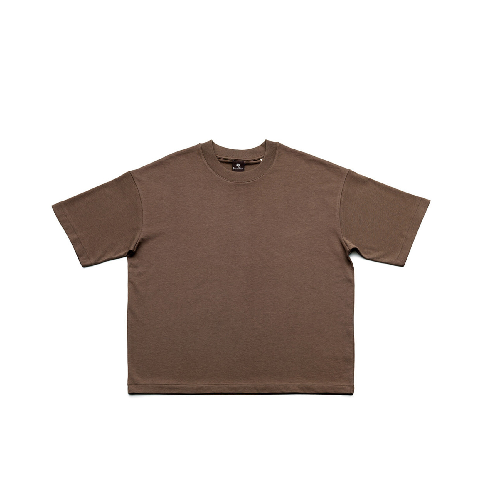 Bazar Bizar Antwerp The Glyph S/S T-Shirt - Mocha Black - S