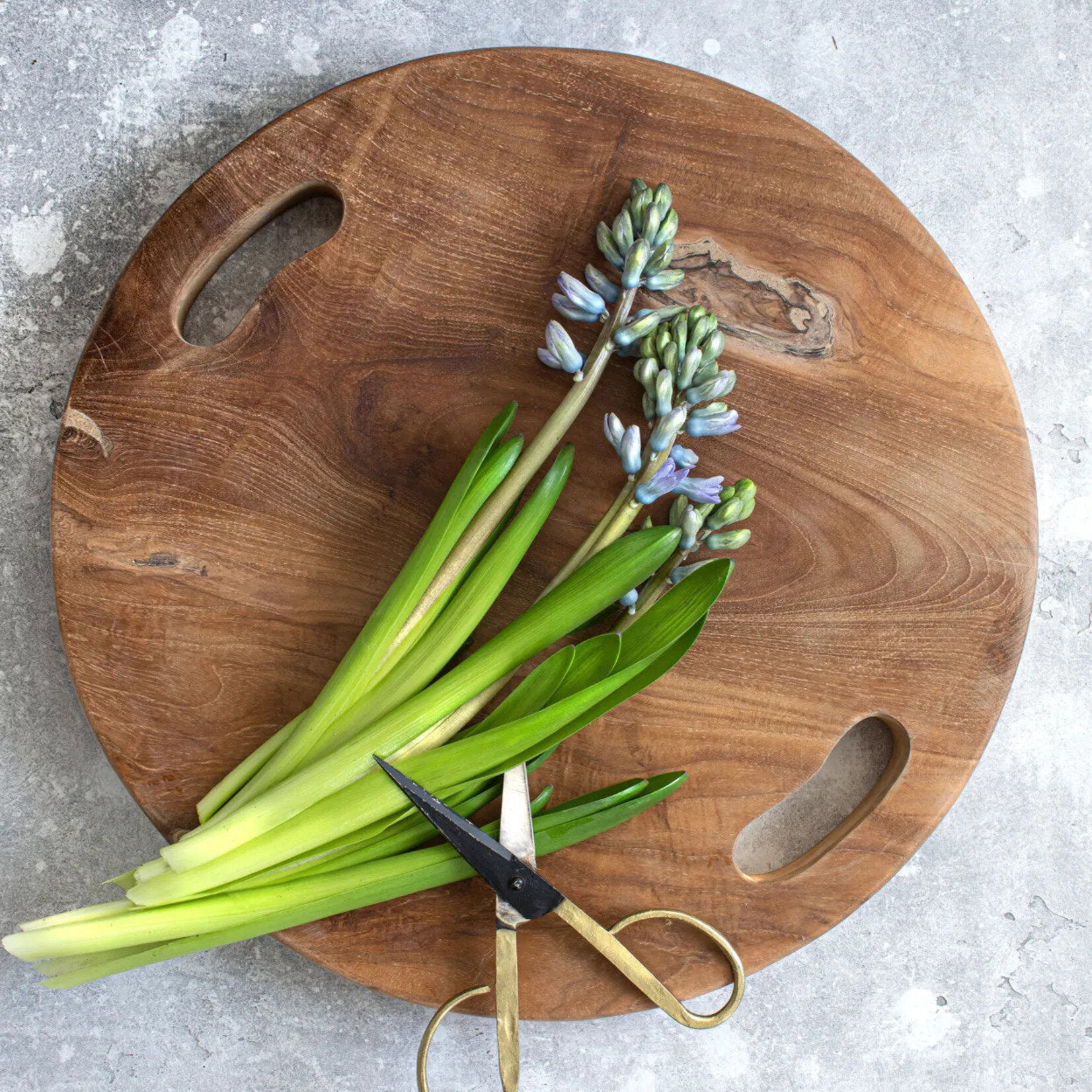 Bazar Bizar Antwerp The Teak Root Tray - Natural - L