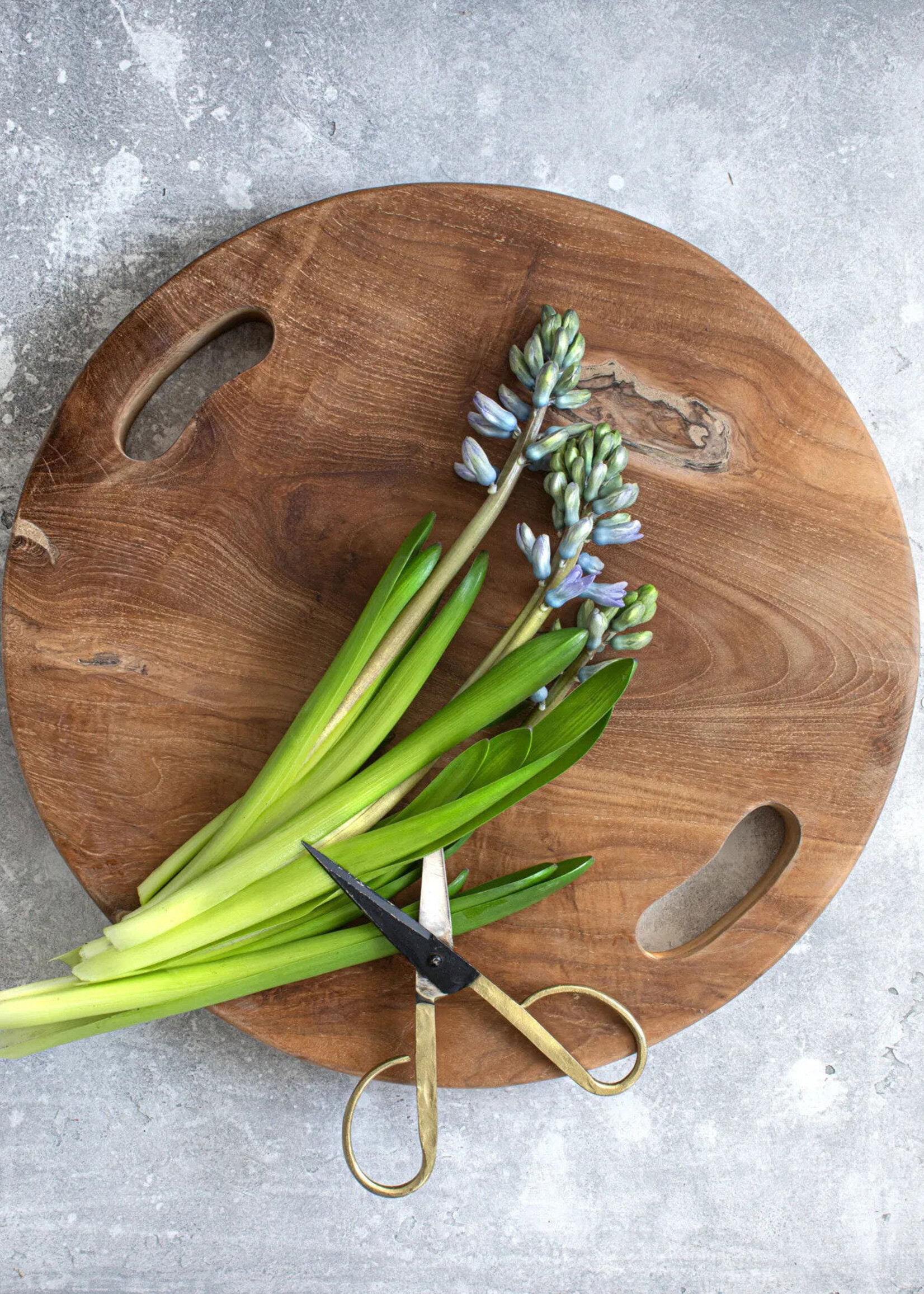 Bazar Bizar Antwerp The Teak Root Tray - Natural - L