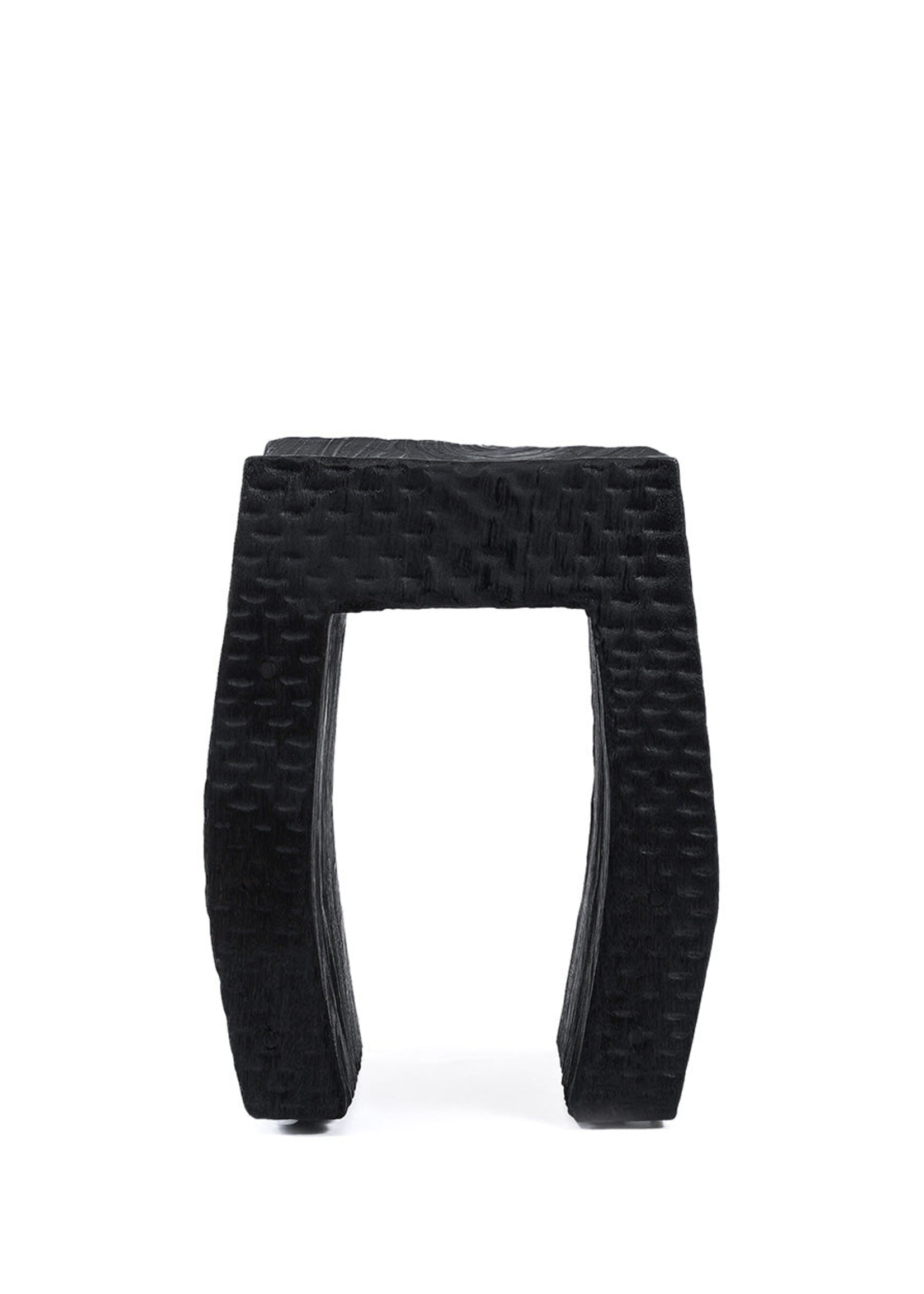Bazar Bizar Antwerp The Montano Stool - Black