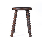 Bazar Bizar Antwerp The Dango Stool - Dark Walnut