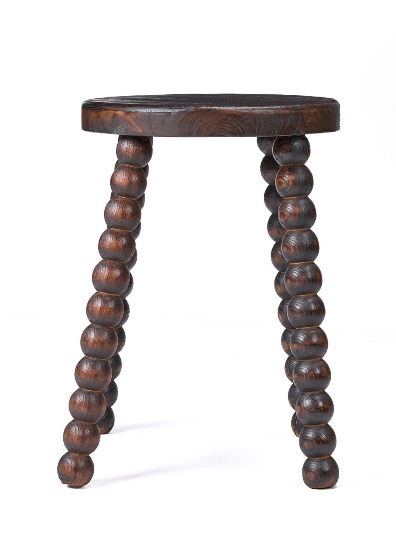 Bazar Bizar Antwerp The Dango Stool - Dark Walnut