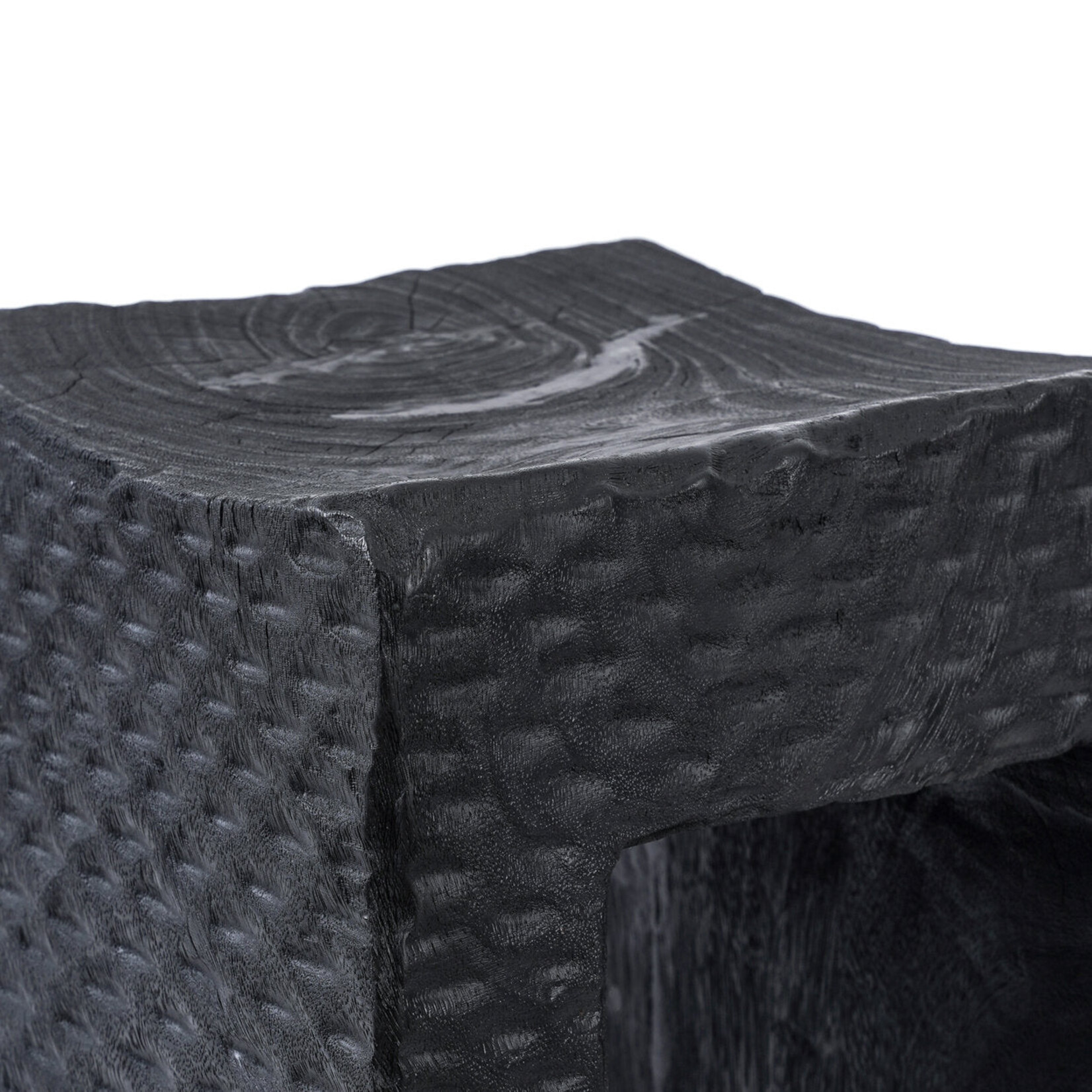 Bazar Bizar Antwerp The Montano Stool - Black