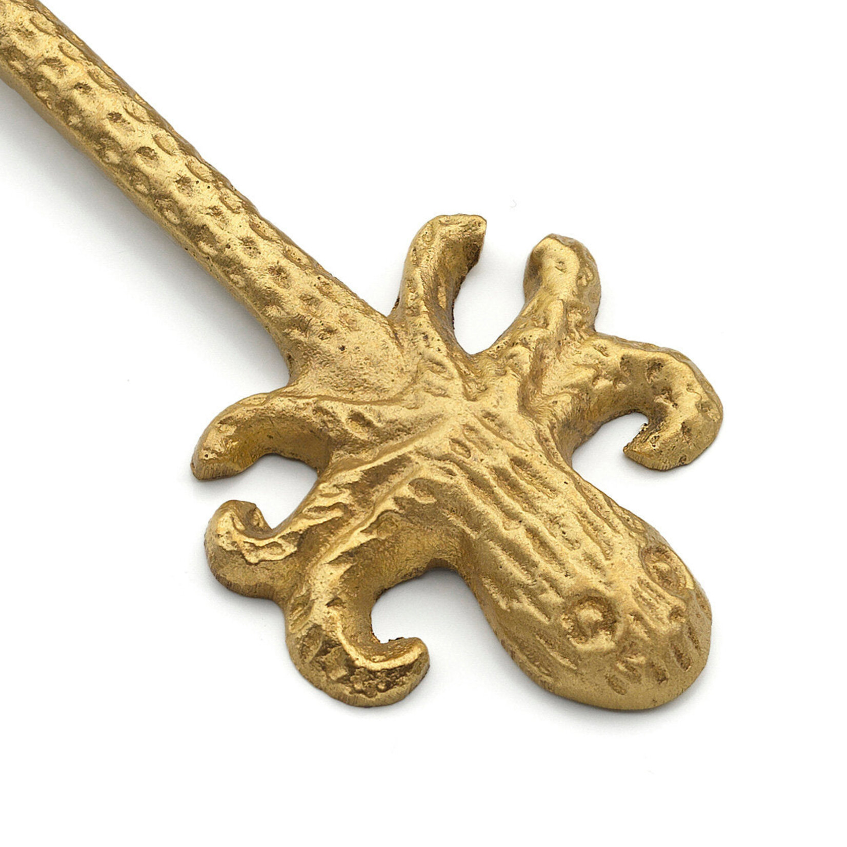 Bazar Bizar Antwerp The Octopus Fork - Gold - S