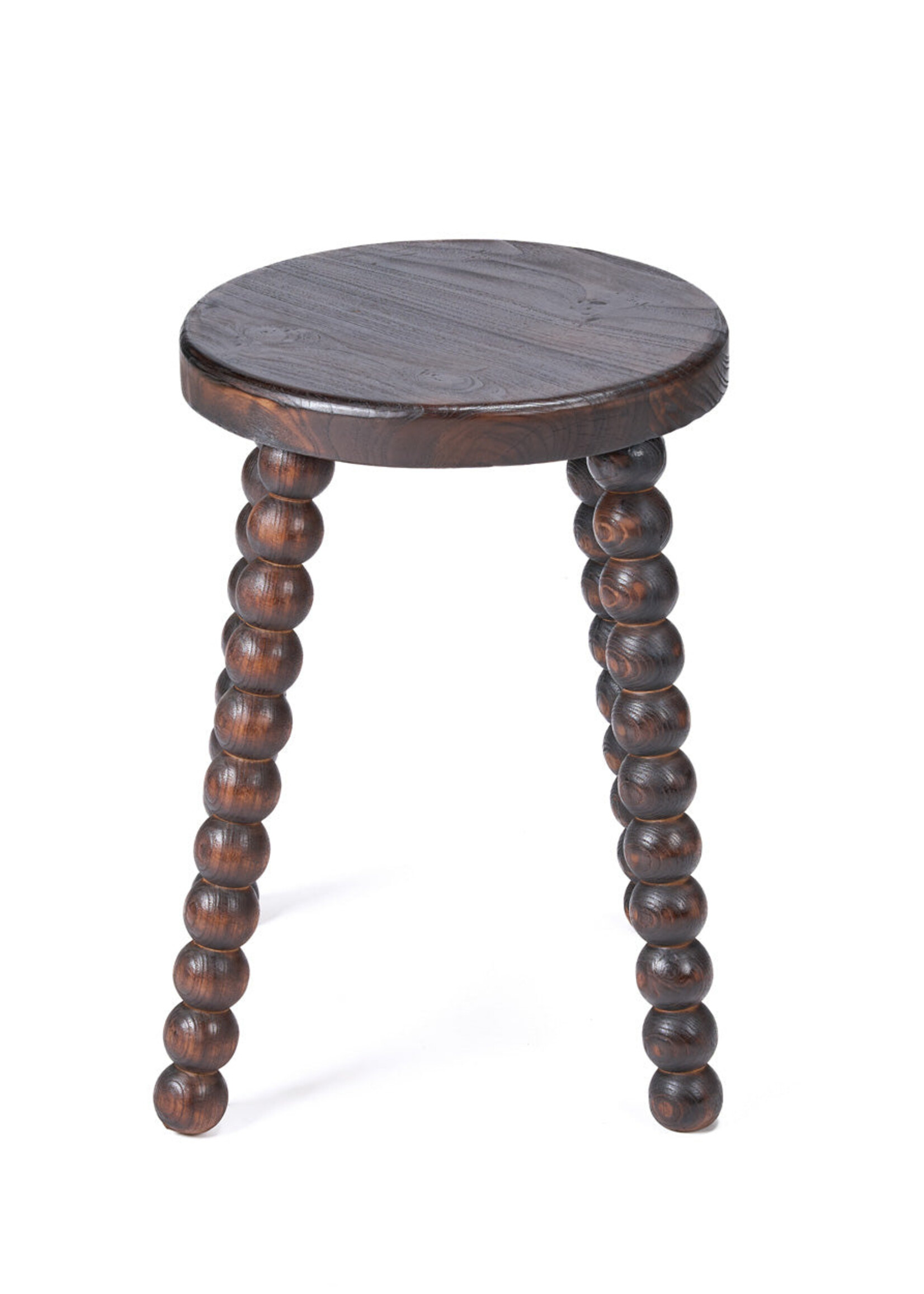 Bazar Bizar Antwerp The Dango Stool - Dark Walnut