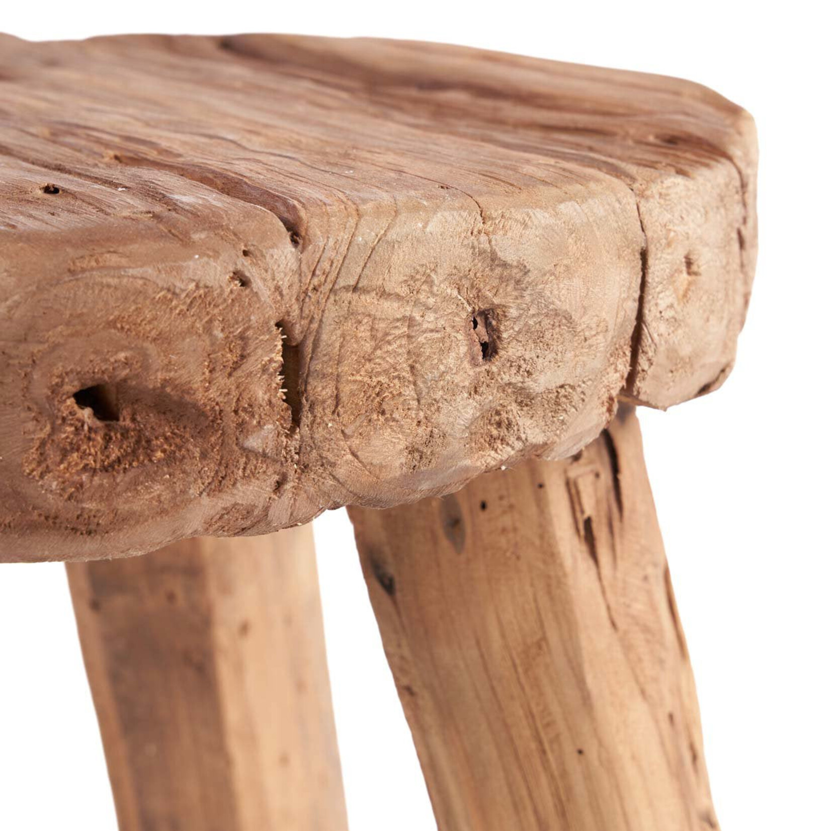 Bazar Bizar Antwerp The Marabunta Rustic Side Table - Natural