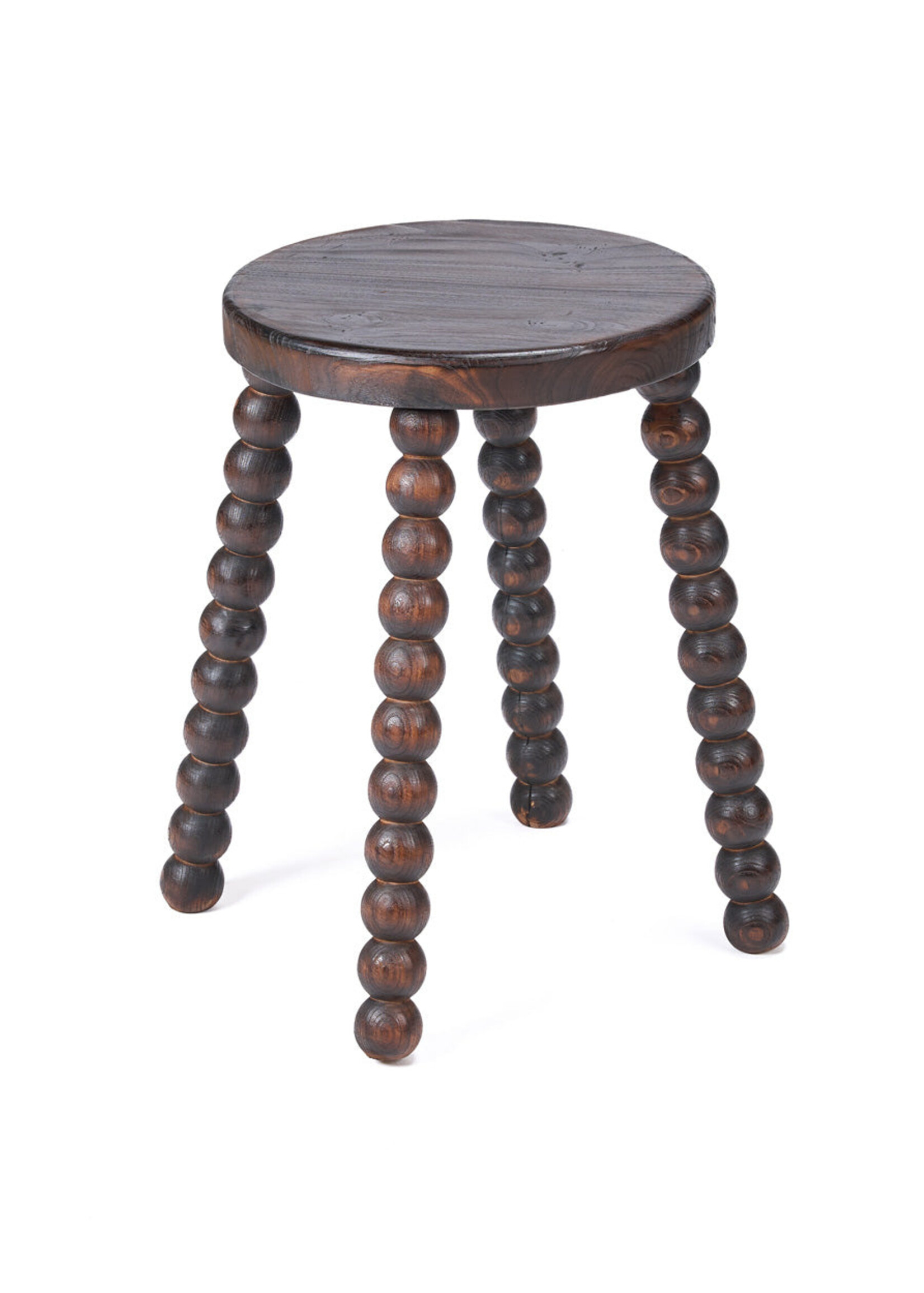 Bazar Bizar Antwerp The Dango Stool - Dark Walnut