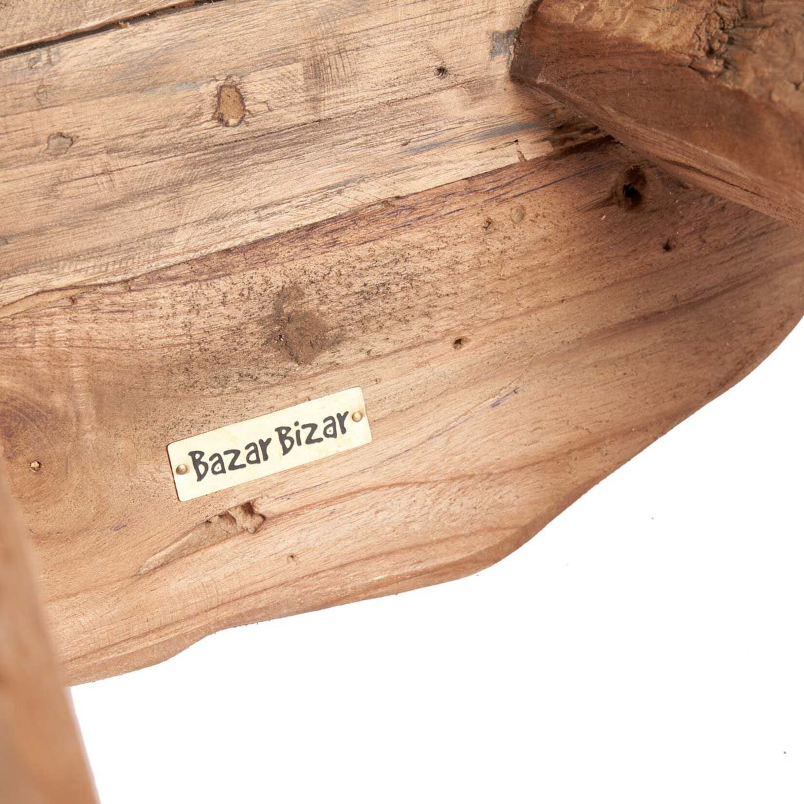 Bazar Bizar Antwerp The Marabunta Rustic Side Table - Natural