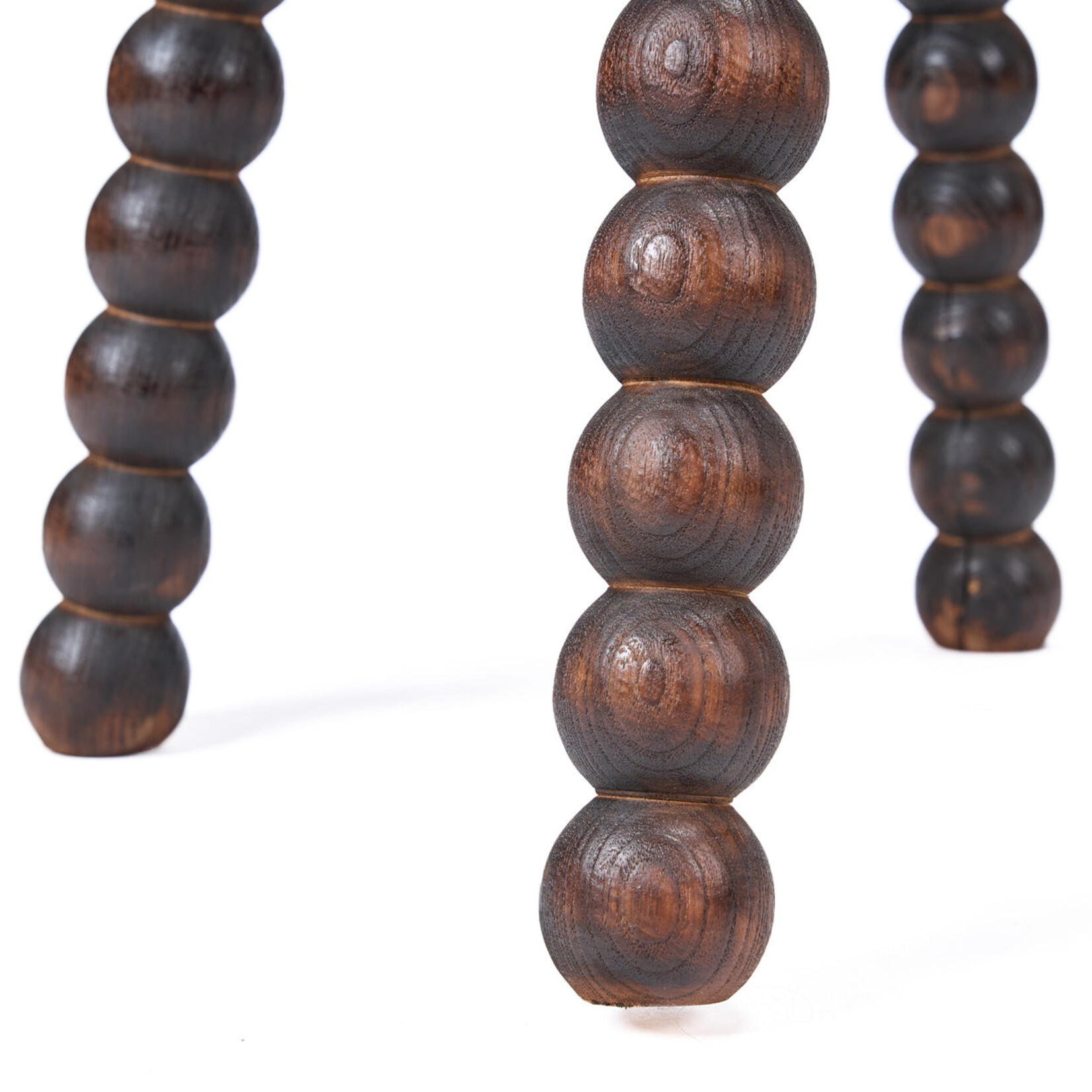 Bazar Bizar Antwerp The Dango Stool - Dark Walnut