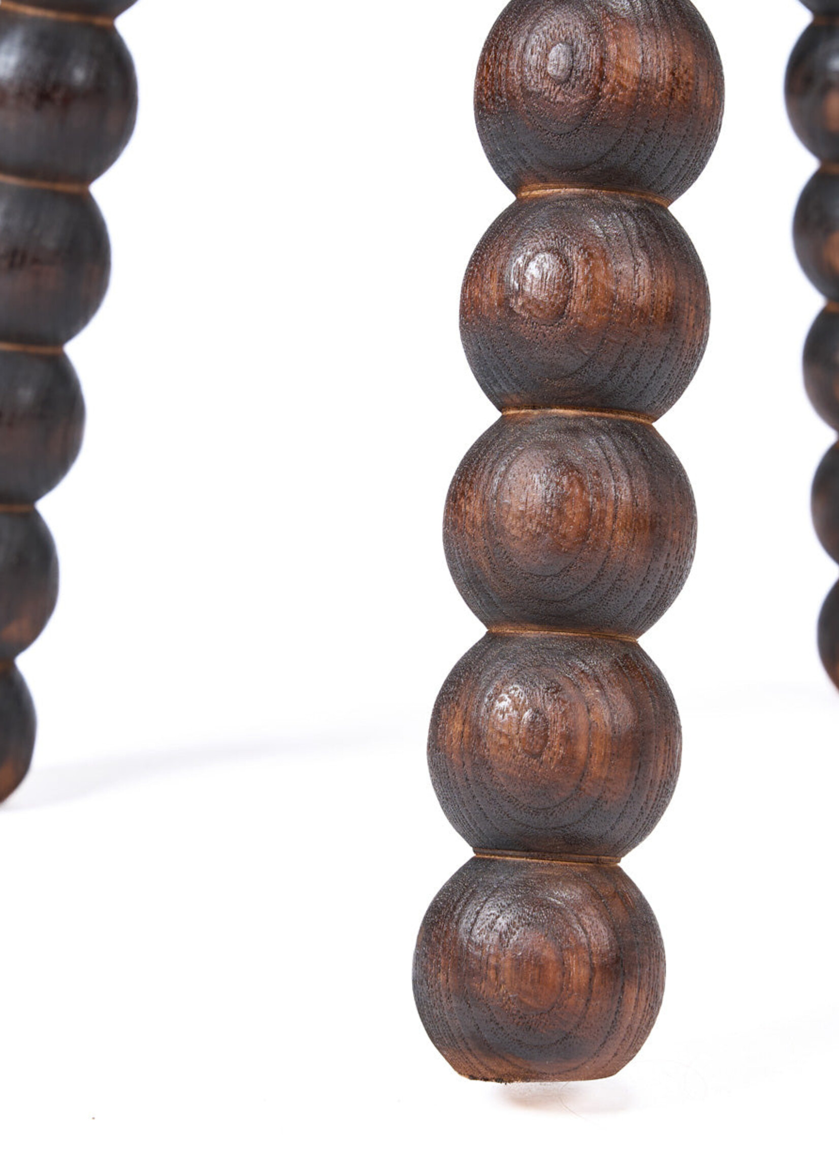 Bazar Bizar Antwerp The Dango Stool - Dark Walnut