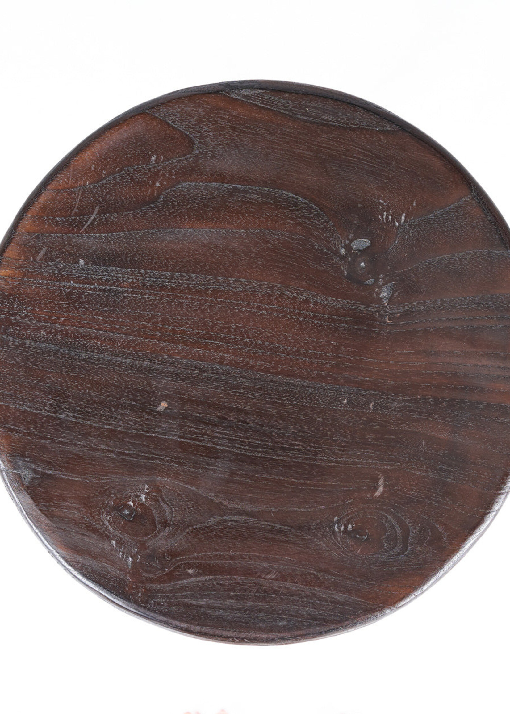Bazar Bizar Antwerp The Dango Stool - Dark Walnut