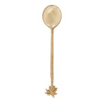 Bazar Bizar Antwerp The Palm Tree Salad Spoon - Gold