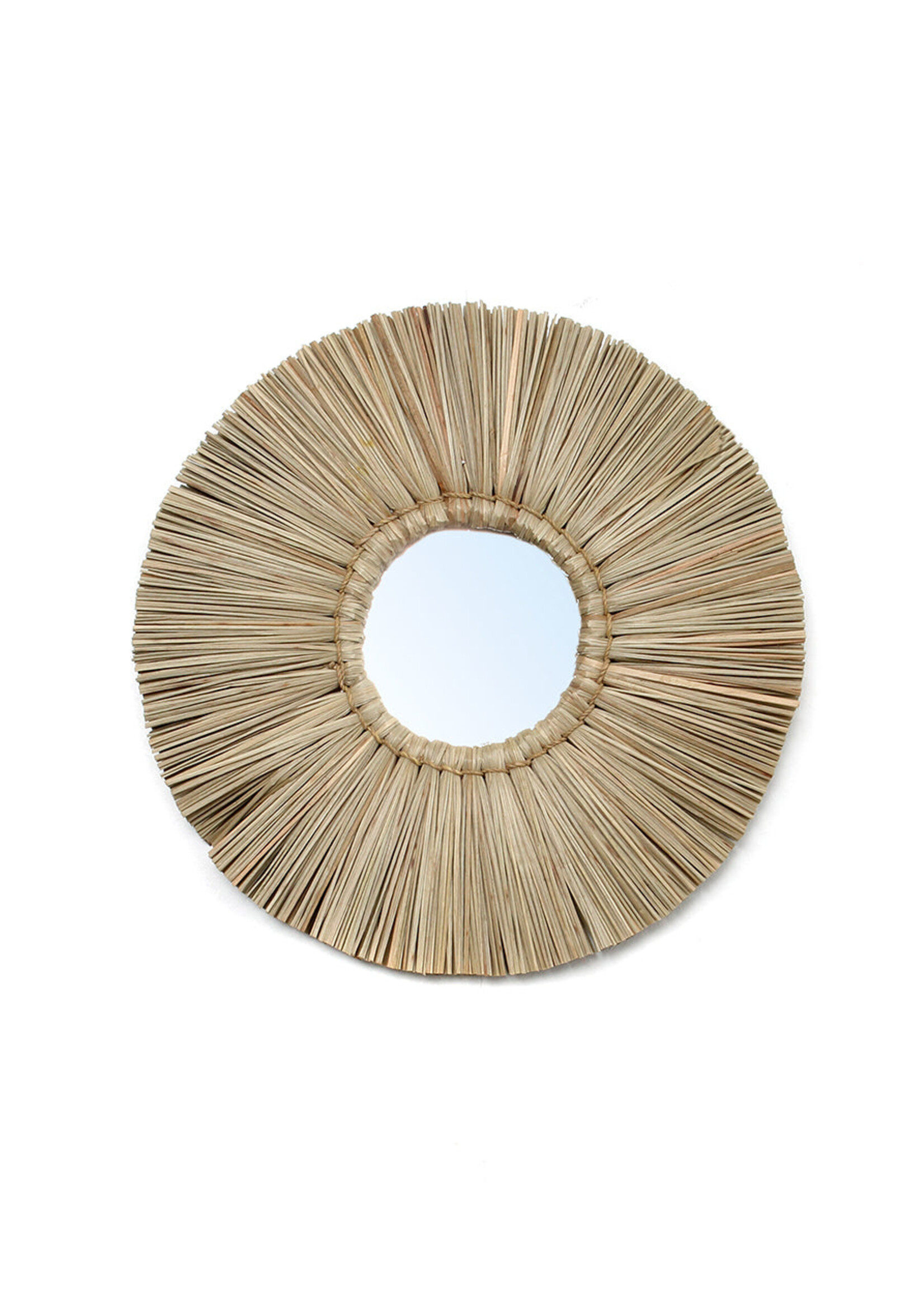 Bazar Bizar Antwerp The Alang Alang Mirror - Natural - S