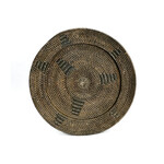 Bazar Bizar Antwerp The Jasmine Plate - Brown - L