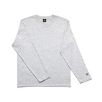 Bazar Bizar Antwerp The Checkerboard L/S T-Shirt - Heather Grey - XL