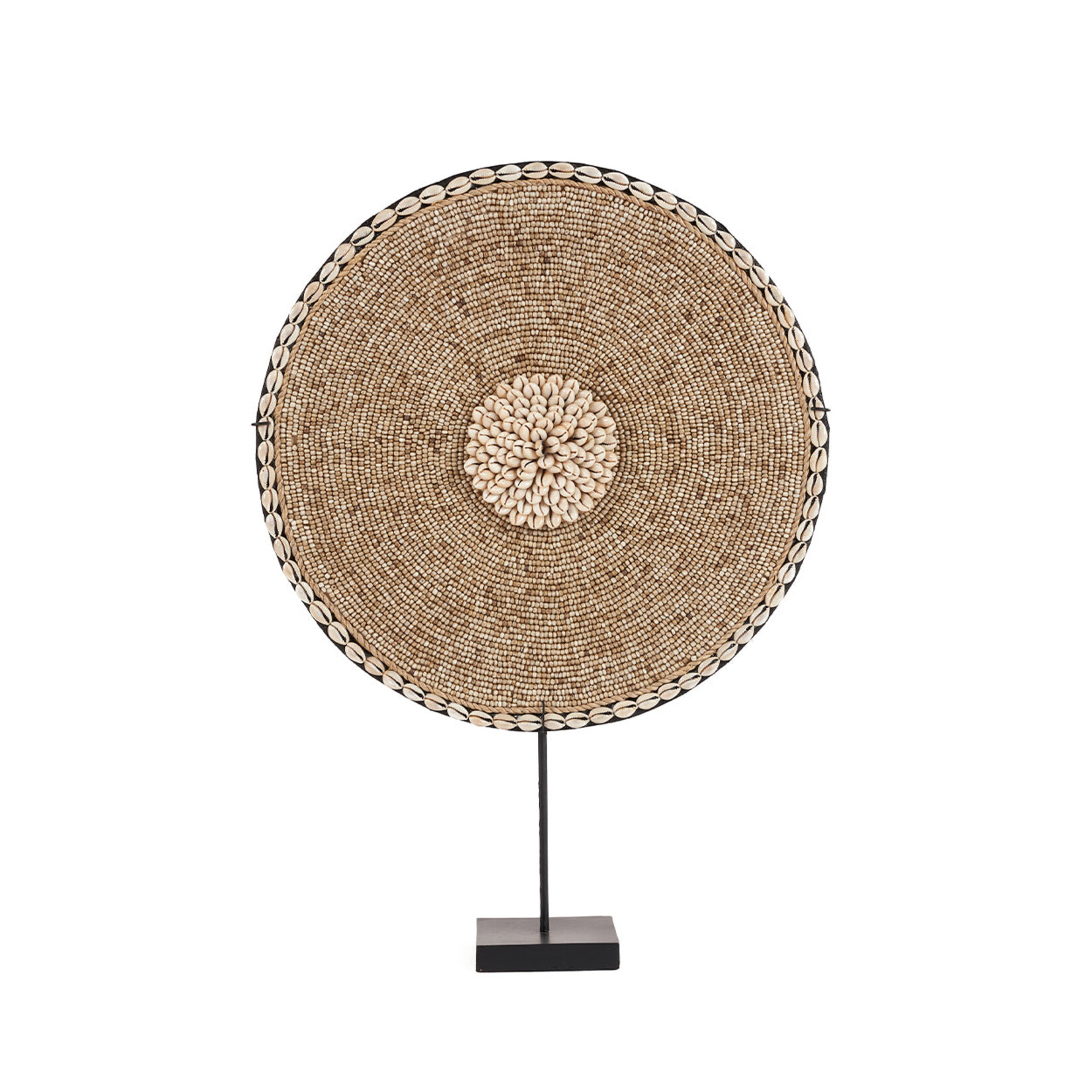 Bazar Bizar Antwerp The Shell Guadeloupe on Stand - Natural White
