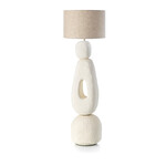 Bazar Bizar Antwerp The Lampatha Christie Floor Lamp - White - XL
