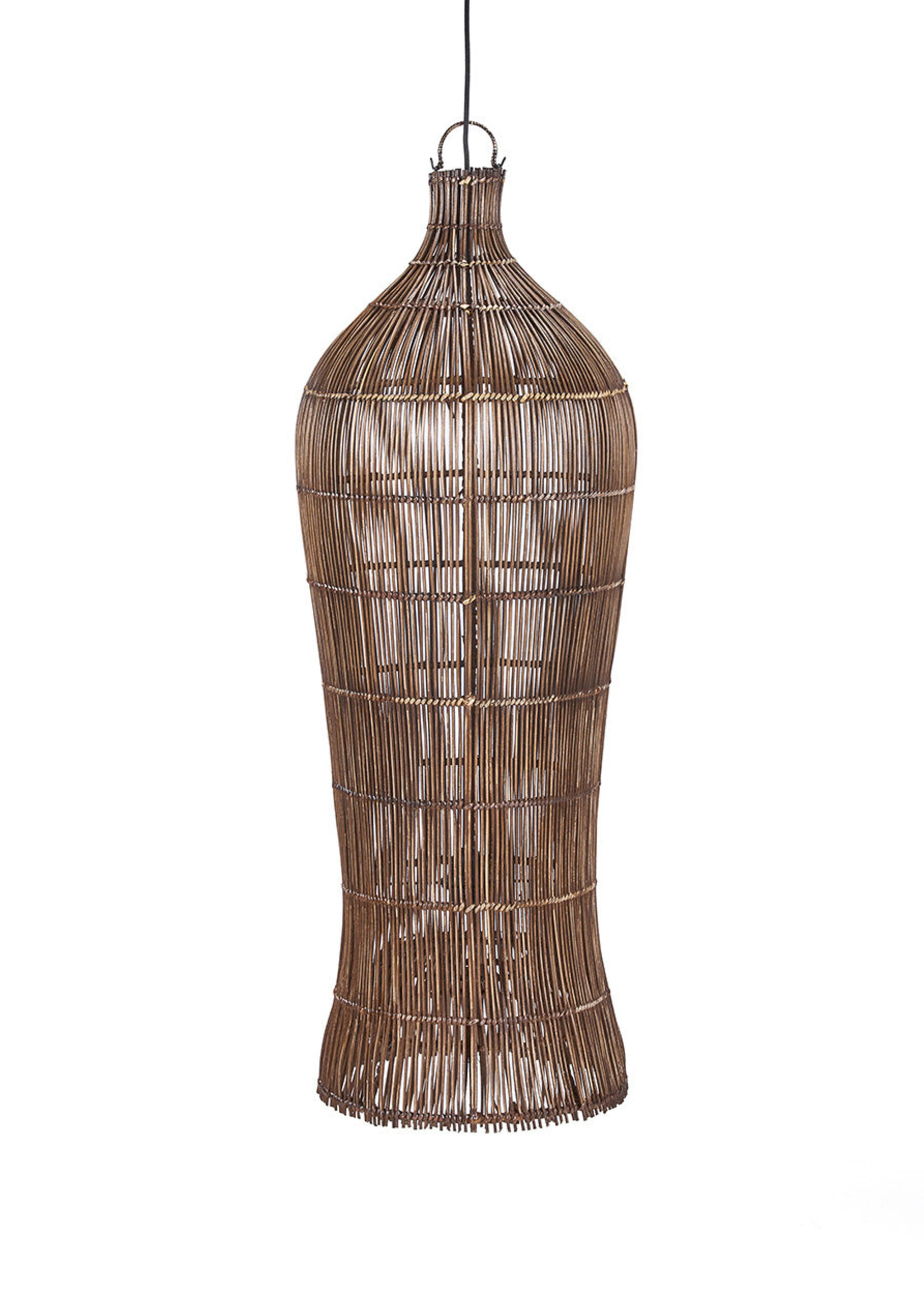 Bazar Bizar Antwerp The Oasis Tower Pendant - Dark Walnut - XL