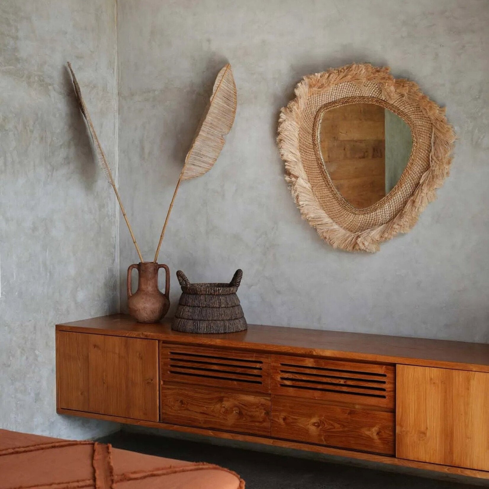 Bazar Bizar Antwerp The La Contessa Mirror - Natural - L