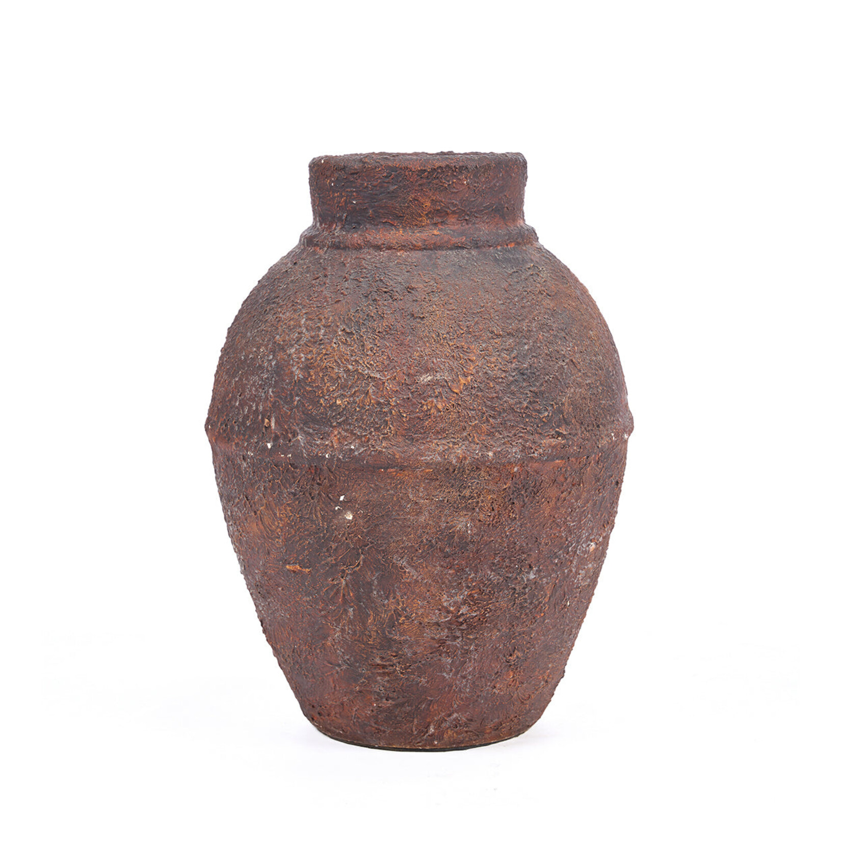 Bazar Bizar Antwerp The Amphora Rustica Vase - Burgundy - M