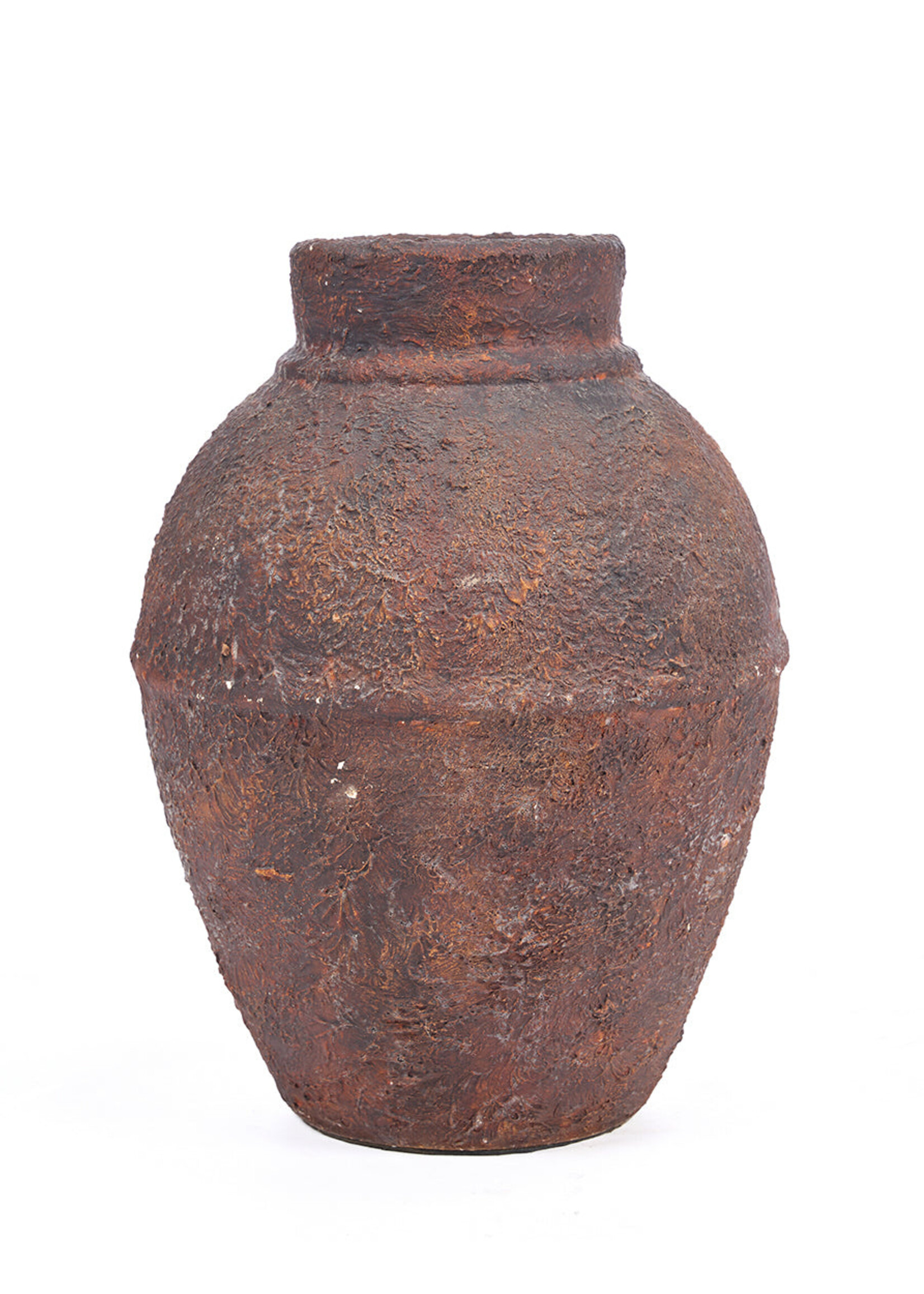 Bazar Bizar Antwerp The Amphora Rustica Vase - Burgundy - M