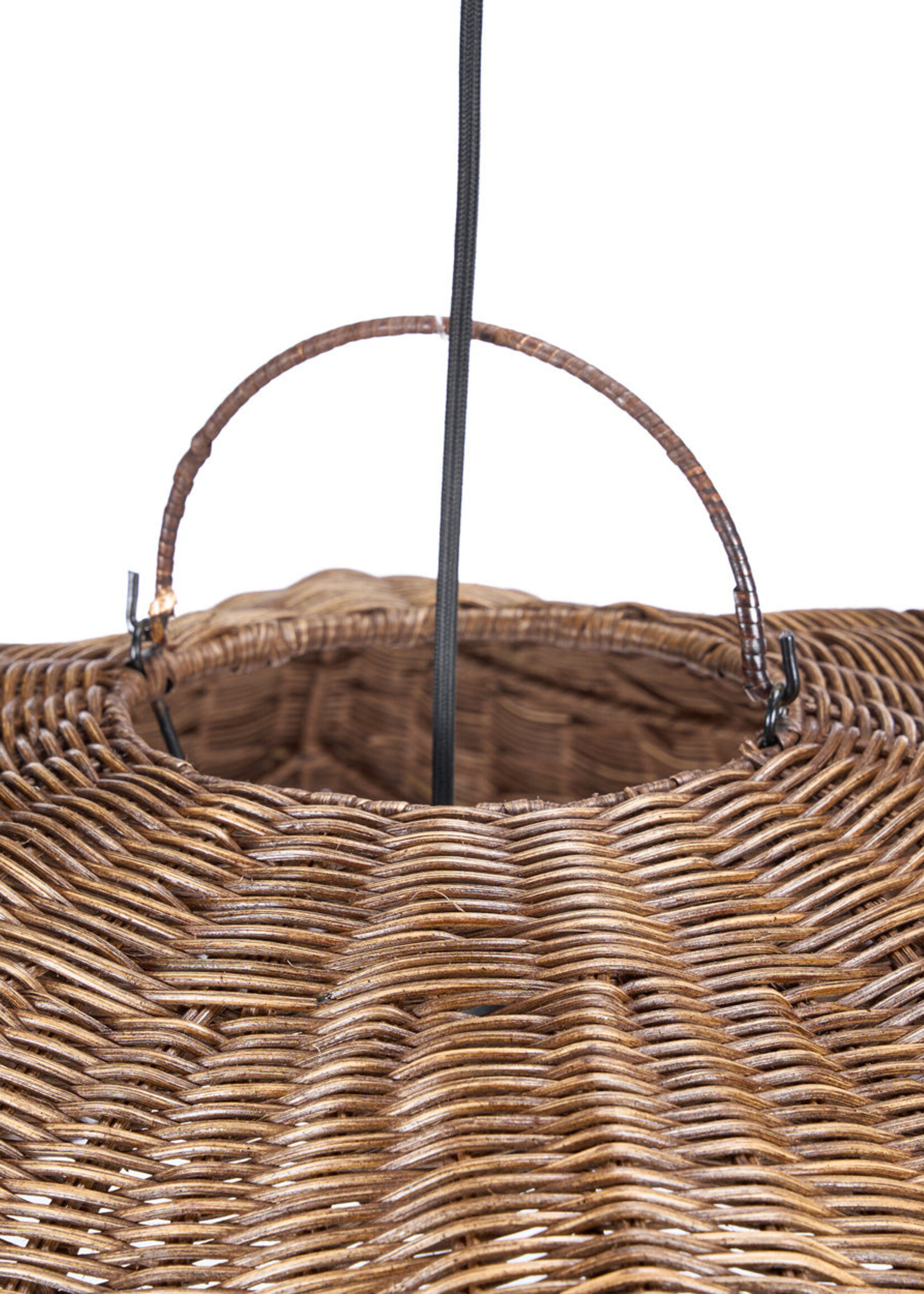 Bazar Bizar Antwerp The Wave Pendant - Dark Walnut - L
