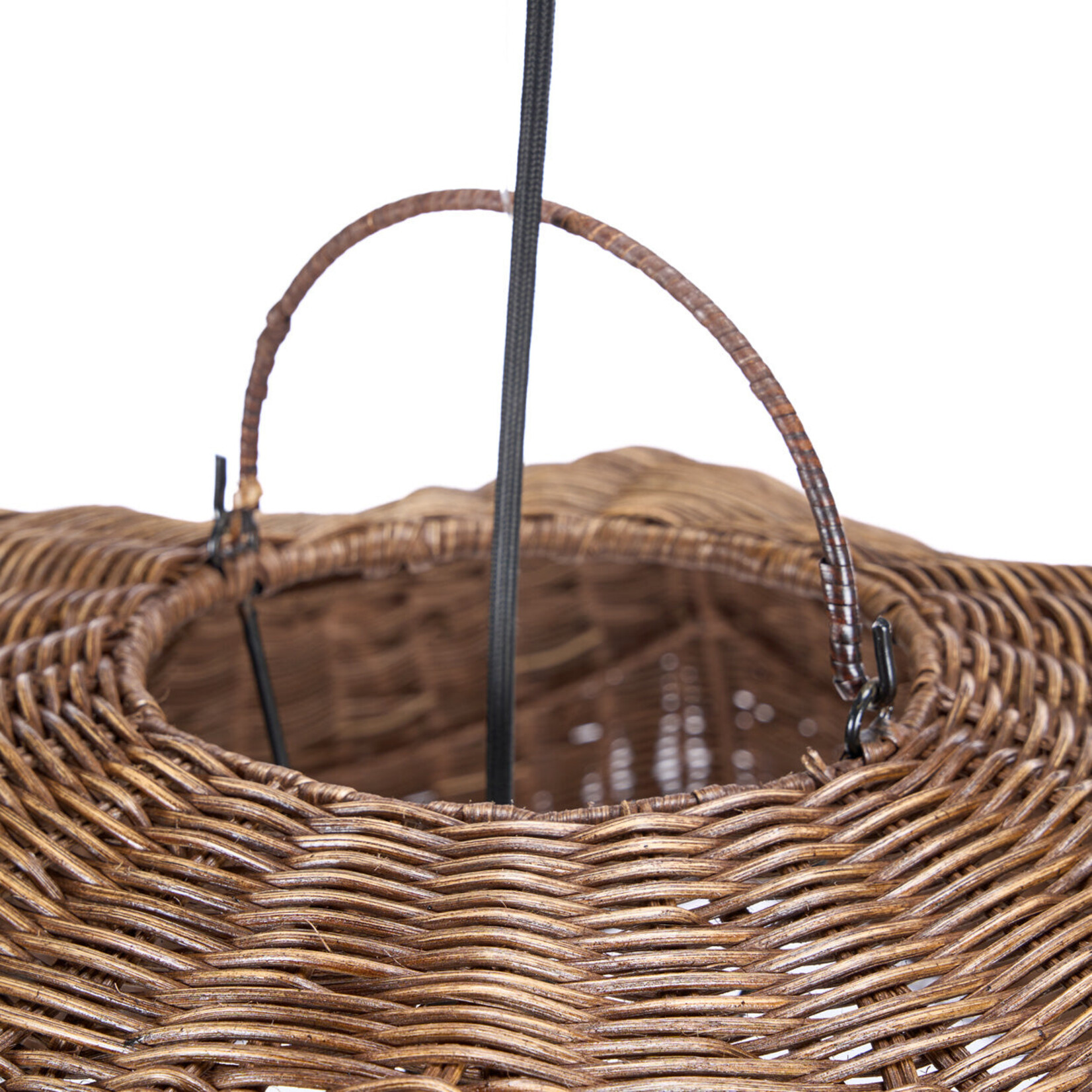Bazar Bizar Antwerp The Wave Pendant - Dark Walnut - L
