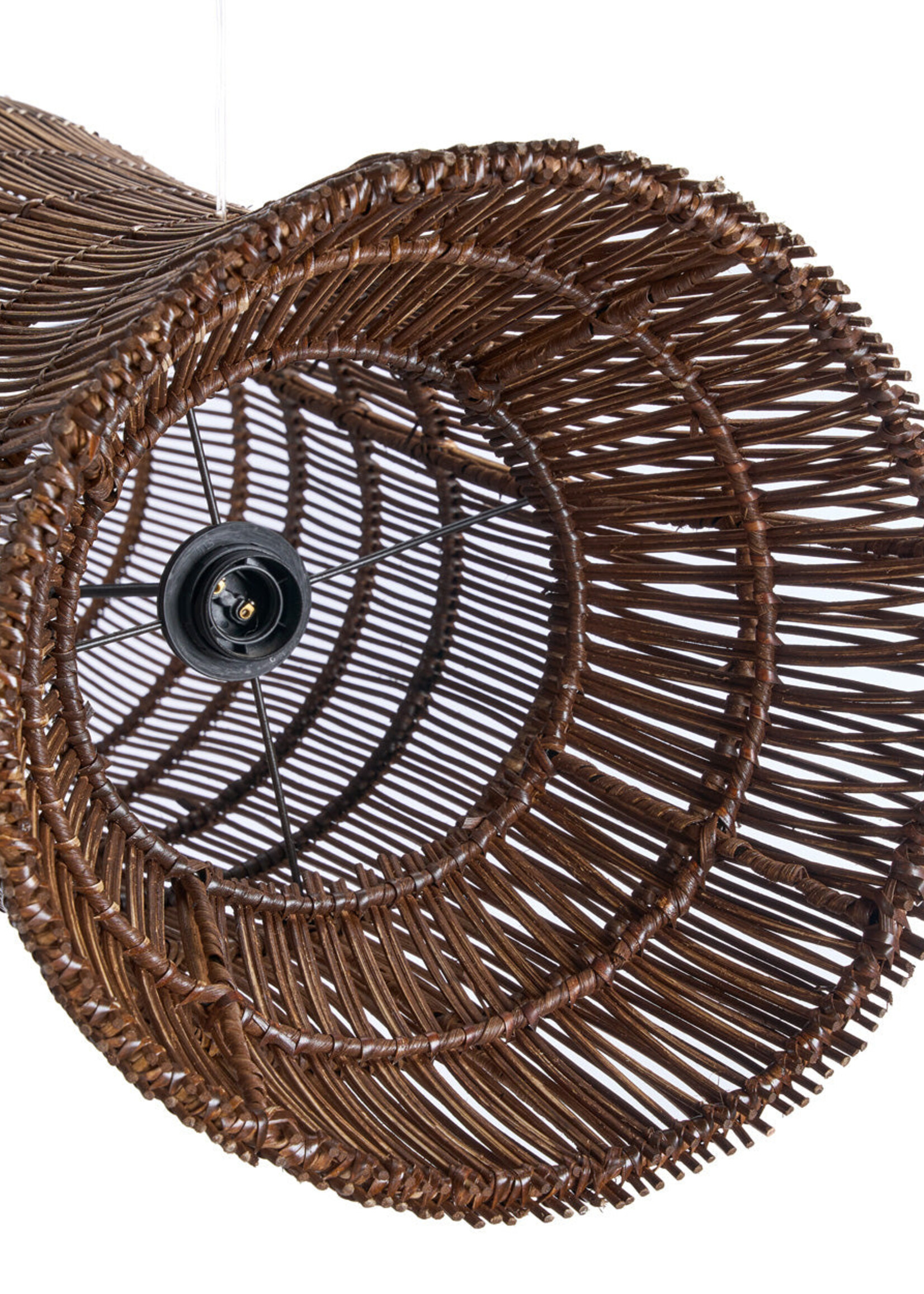 Bazar Bizar Antwerp The Oasis Tower Pendant - Dark Walnut - XL
