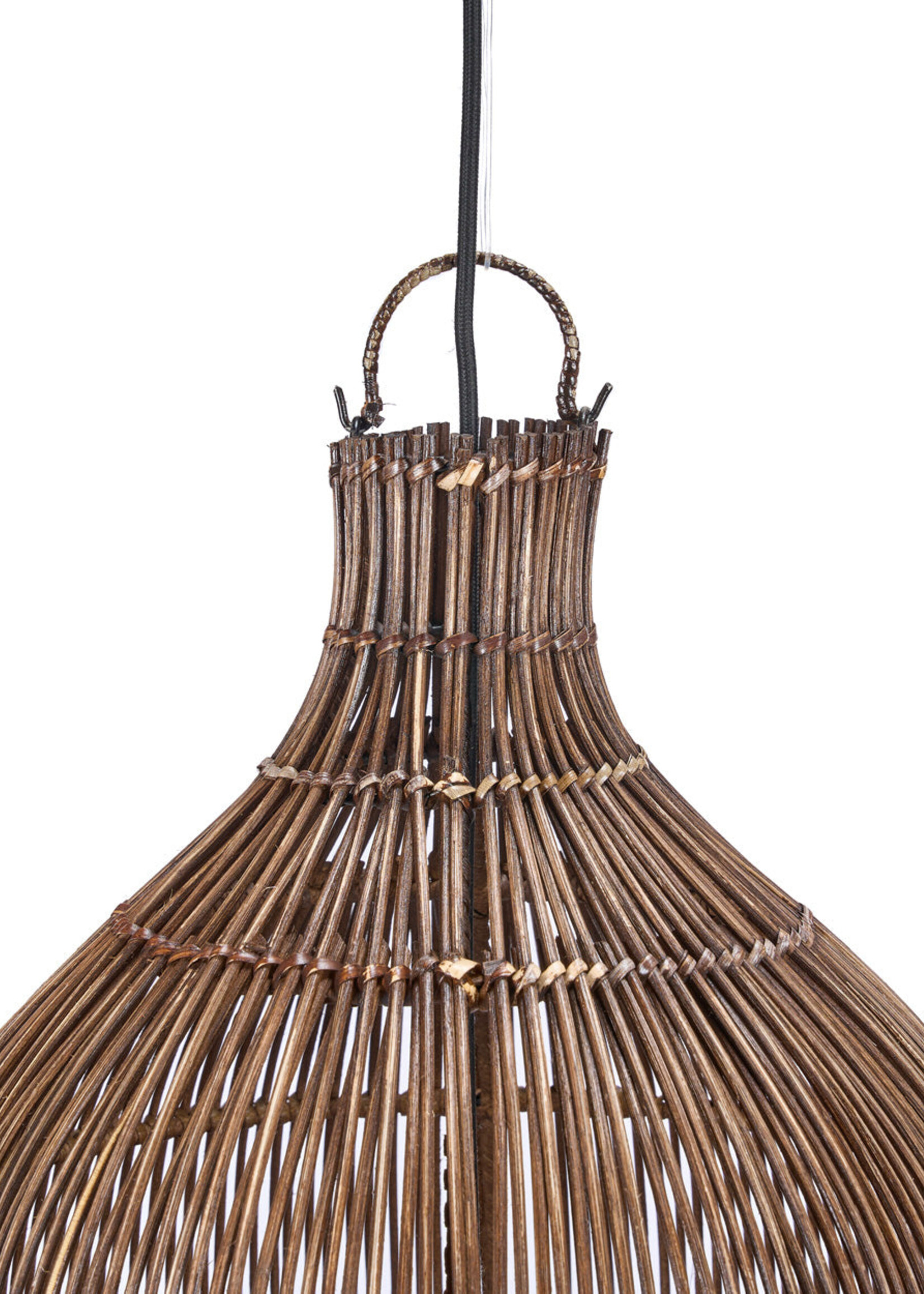 Bazar Bizar Antwerp The Oasis Tower Pendant - Dark Walnut - XL