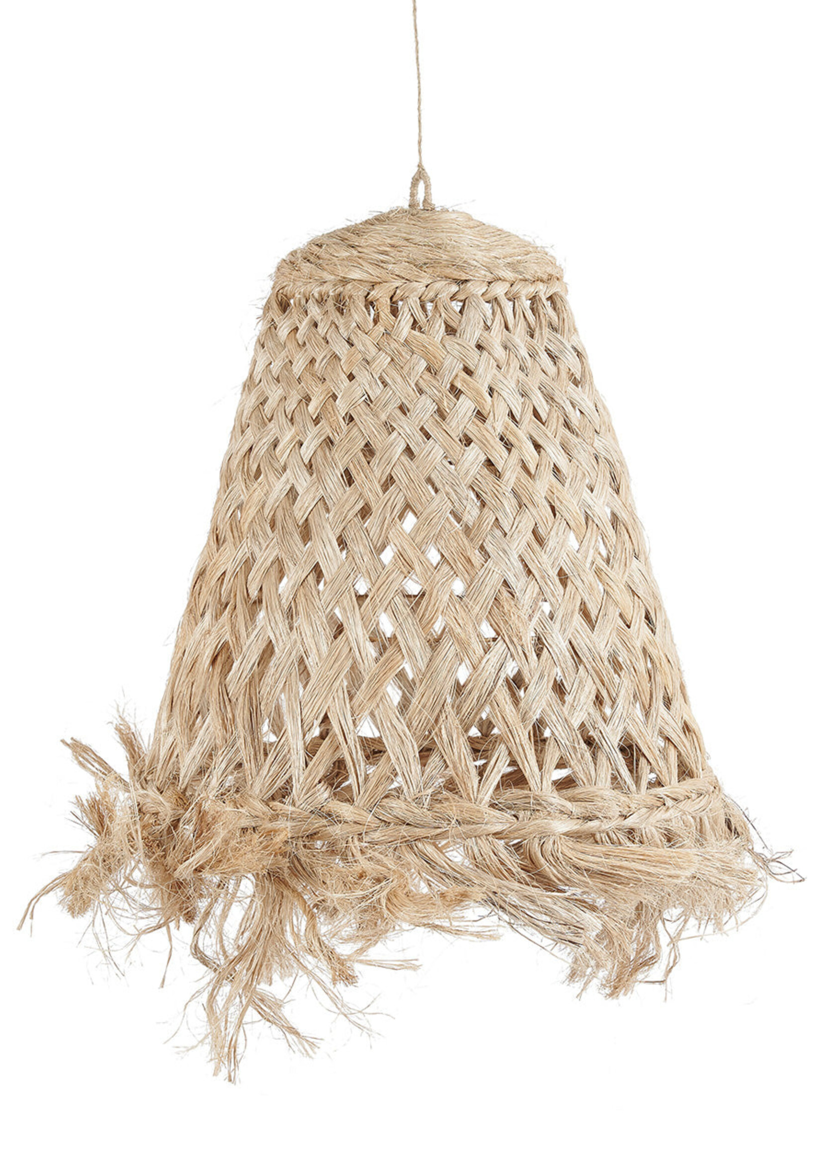 Bazar Bizar Antwerp The Abaca Jelly Fish Pendant - Natural - M