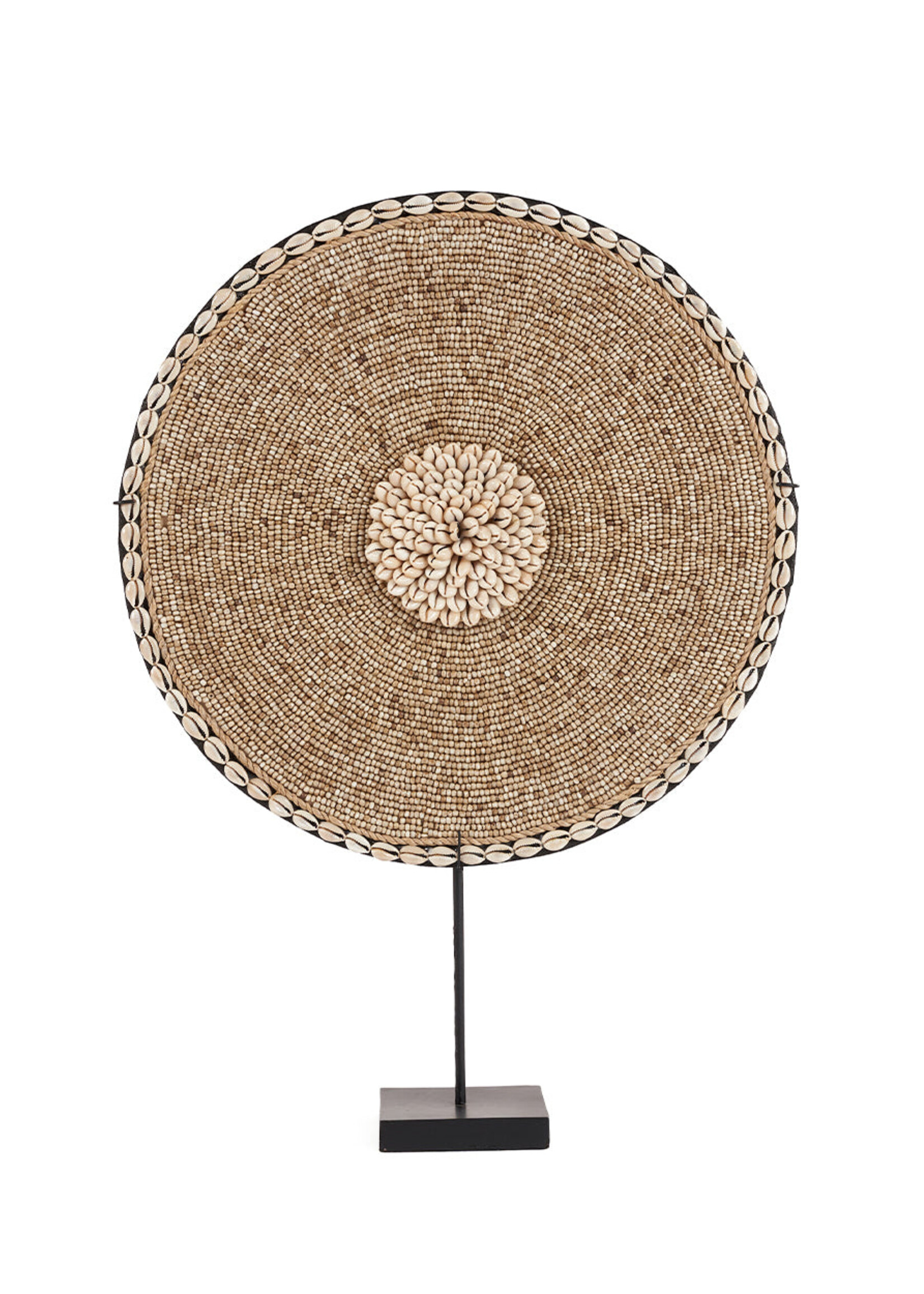 Bazar Bizar Antwerp The Shell Guadeloupe on Stand - Natural White