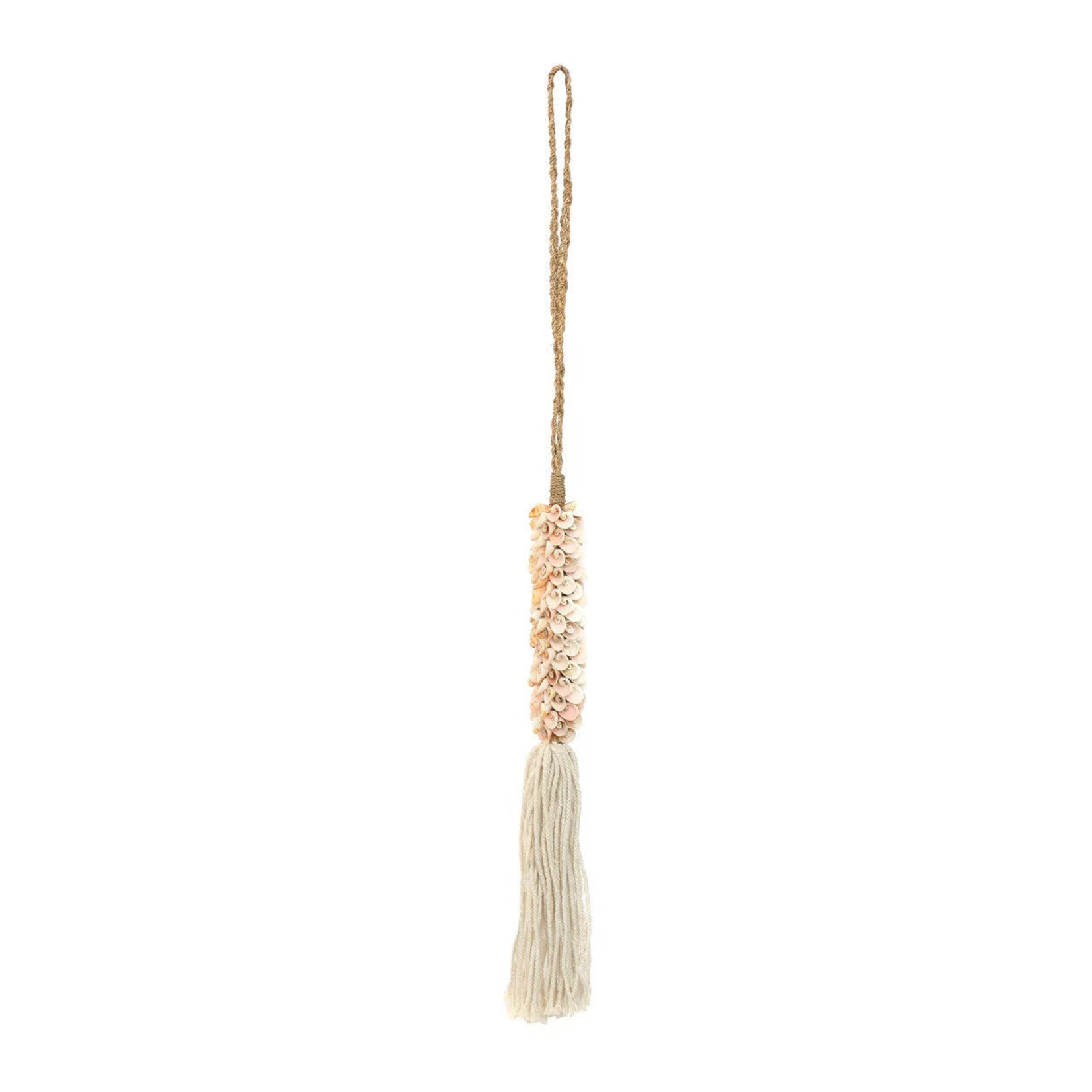 Bazar Bizar Antwerp The Shell & Cotton Tassel - Pink