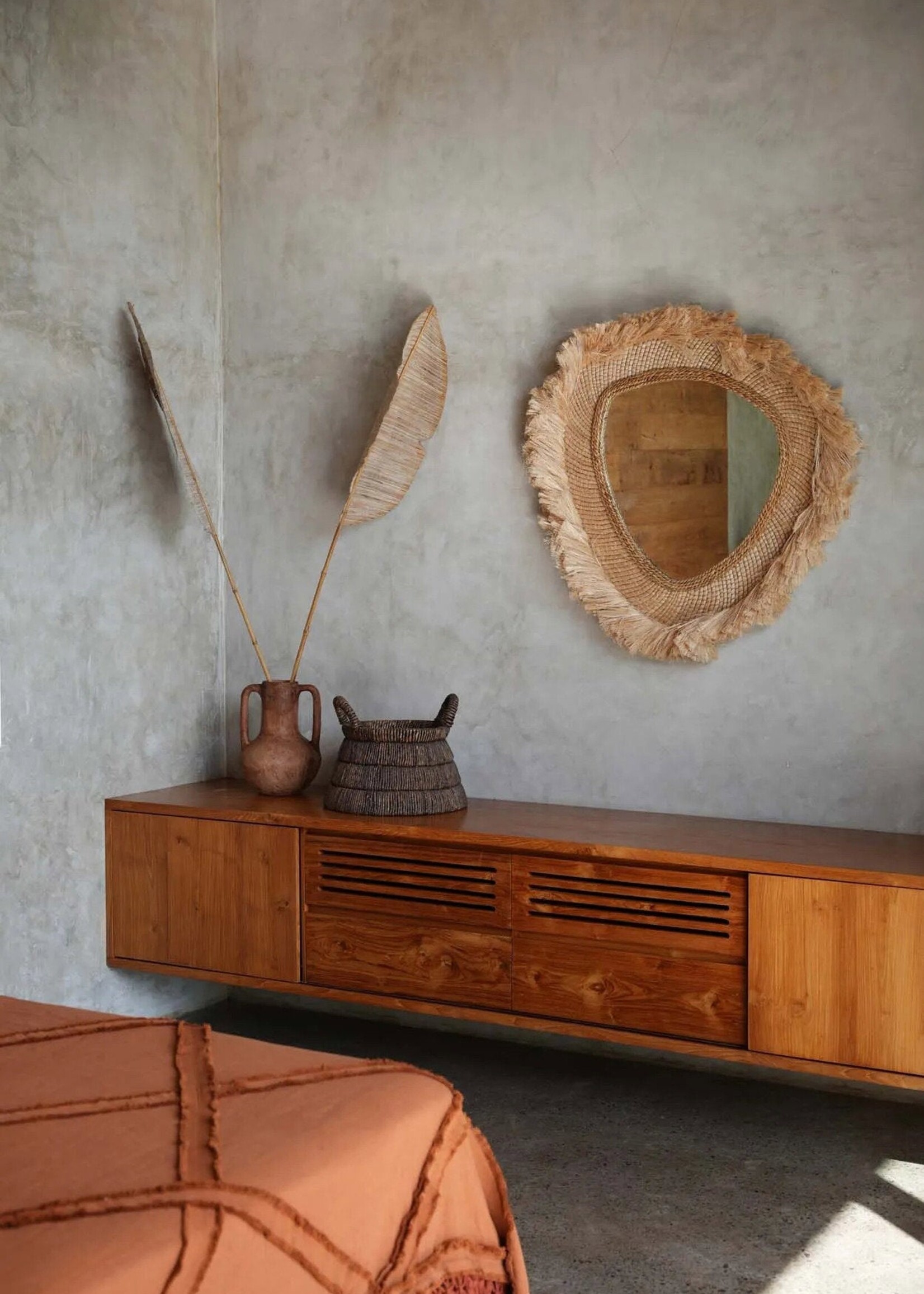 Bazar Bizar Antwerp The La Contessa Mirror - Natural - L