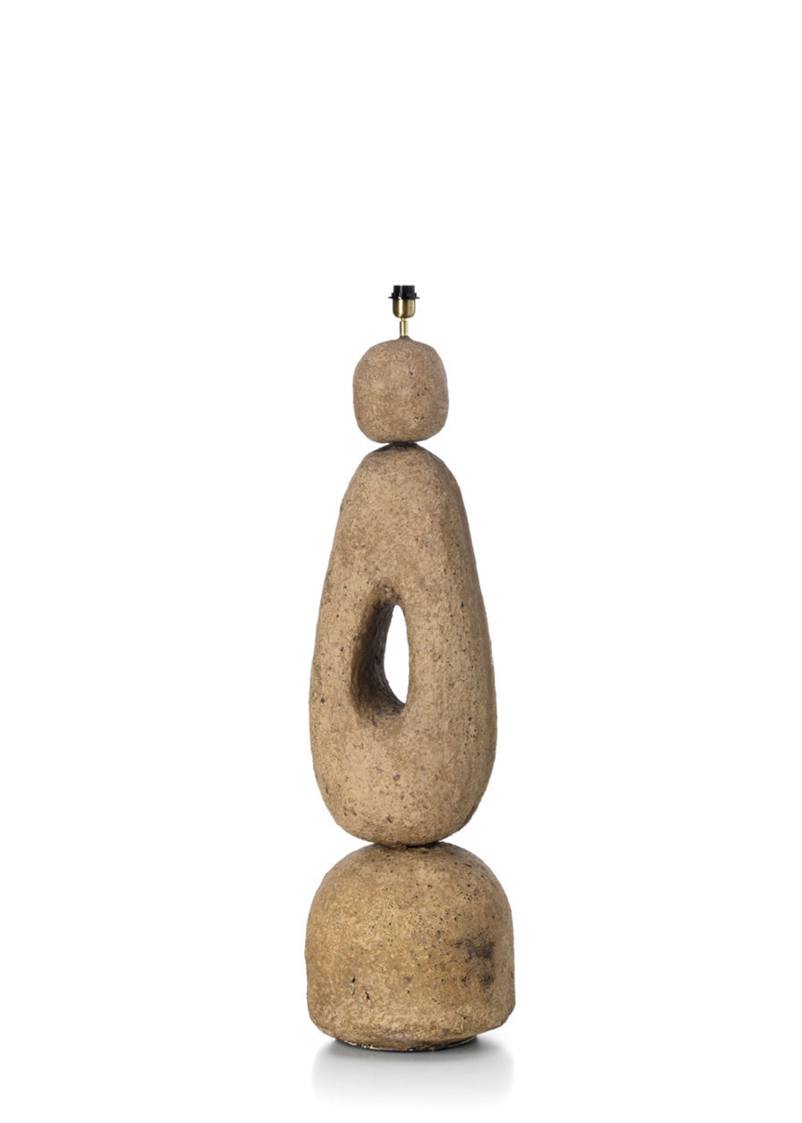 Bazar Bizar Antwerp The Lampatha Christie Floor Lamp - Mud - XL
