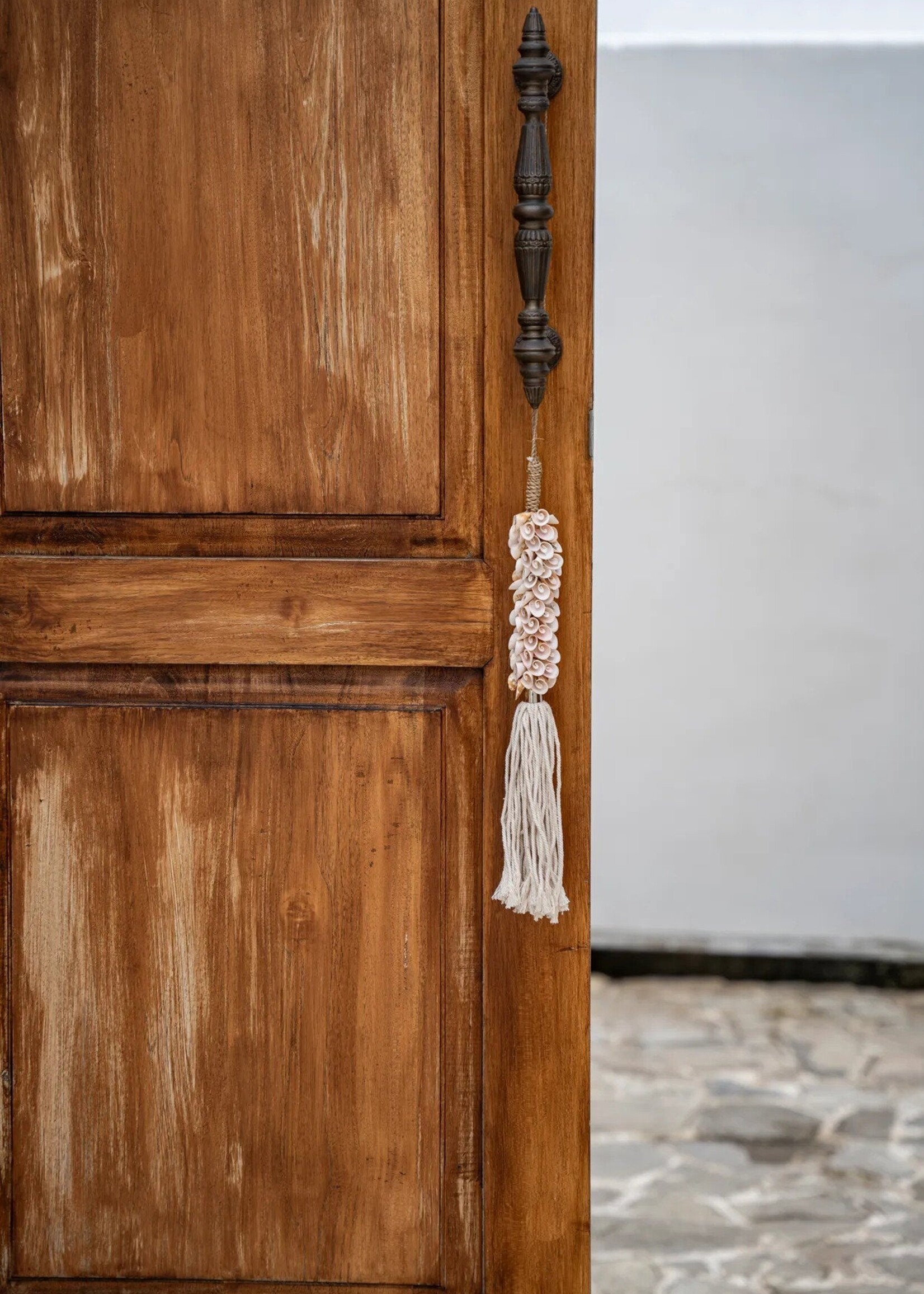 Bazar Bizar Antwerp The Shell & Cotton Tassel - Pink