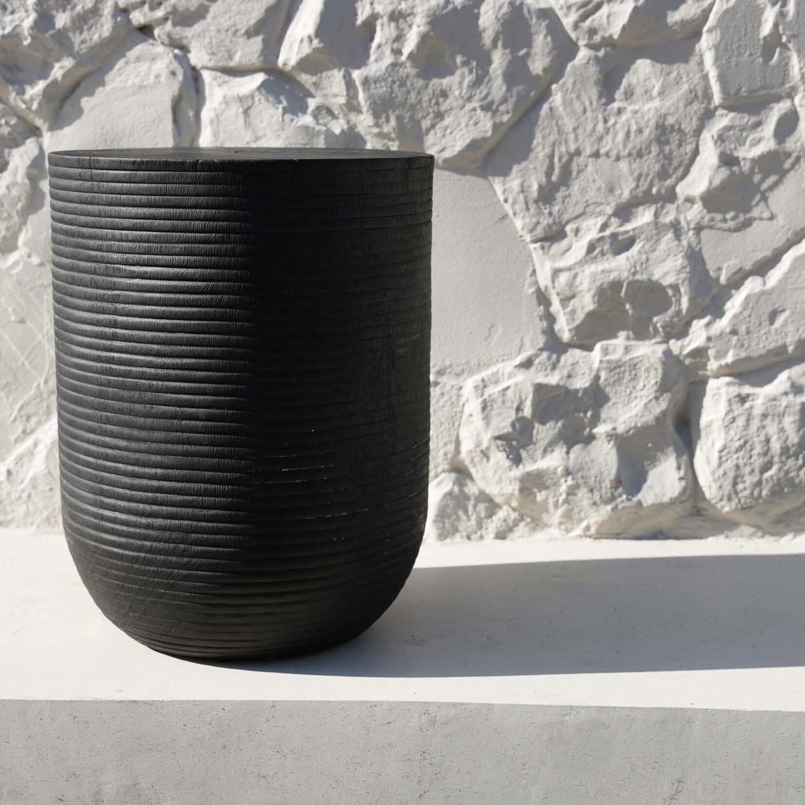 Bazar Bizar Antwerp The Buntuk Stool - Black
